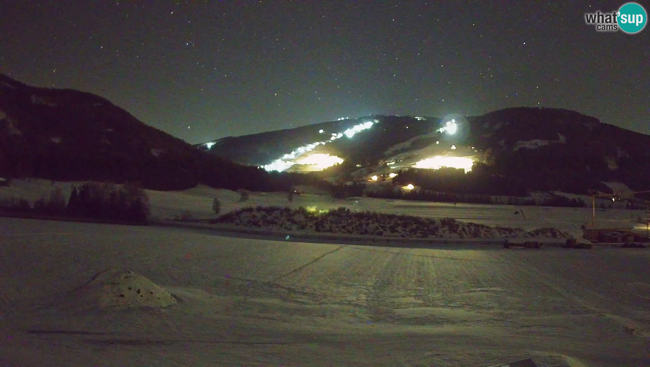 Webkamera Olang | Blick auf den Kronplatz von den Sottla Apartments