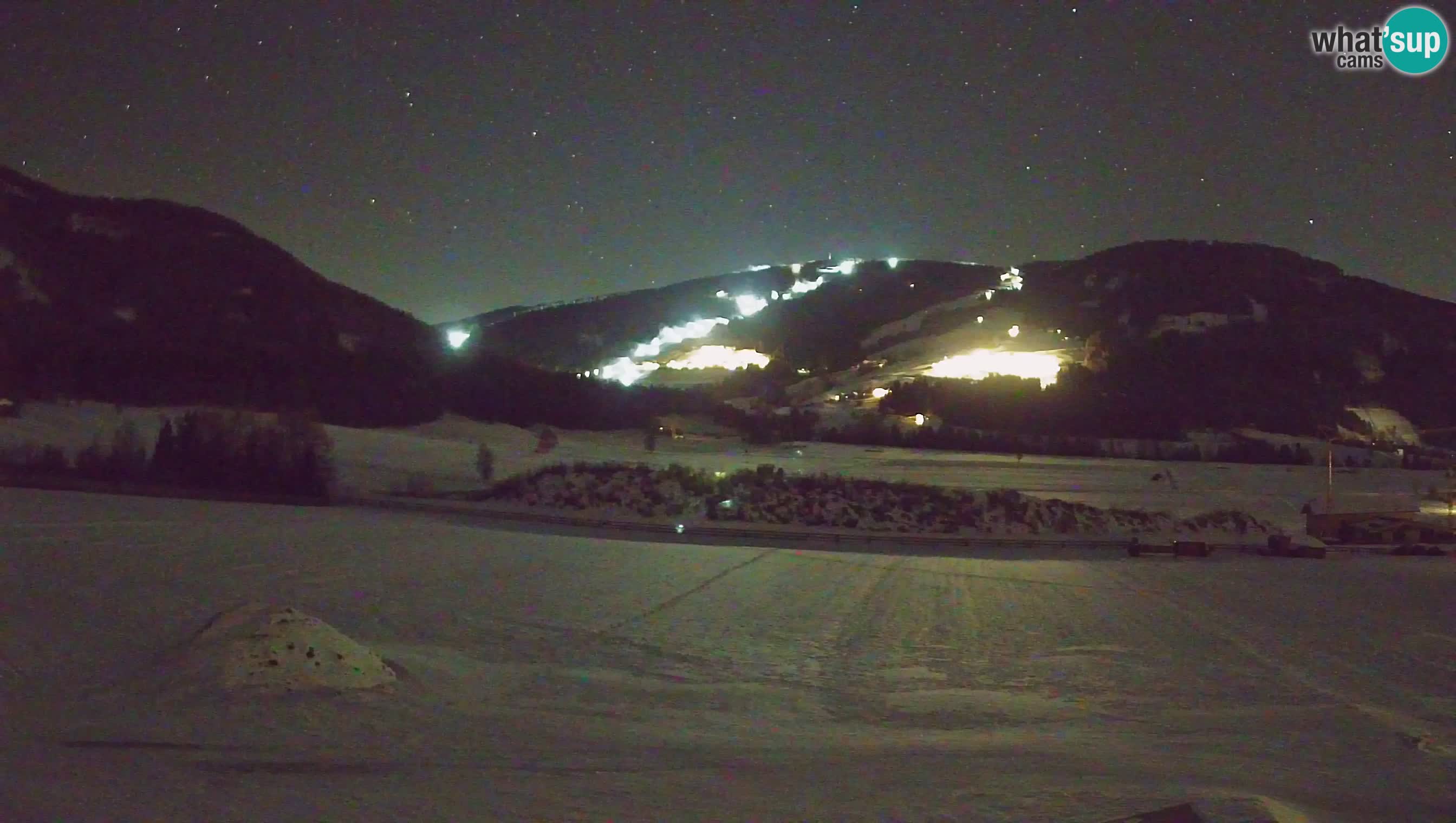 Webkamera Olang | Blick auf den Kronplatz von den Sottla Apartments