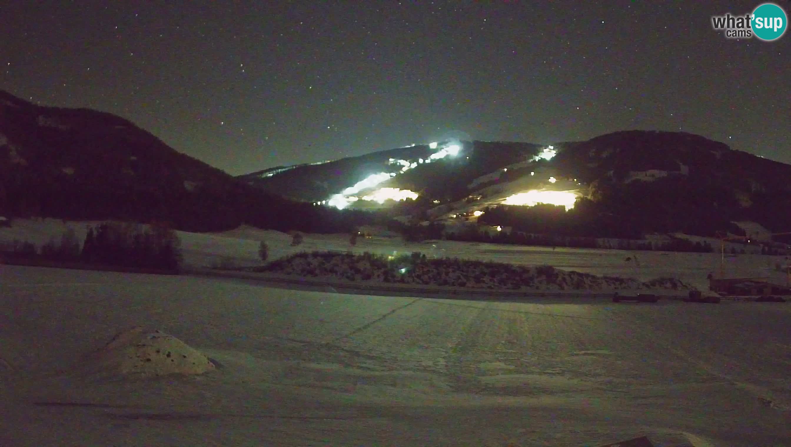 Webkamera Olang | Blick auf den Kronplatz von den Sottla Apartments