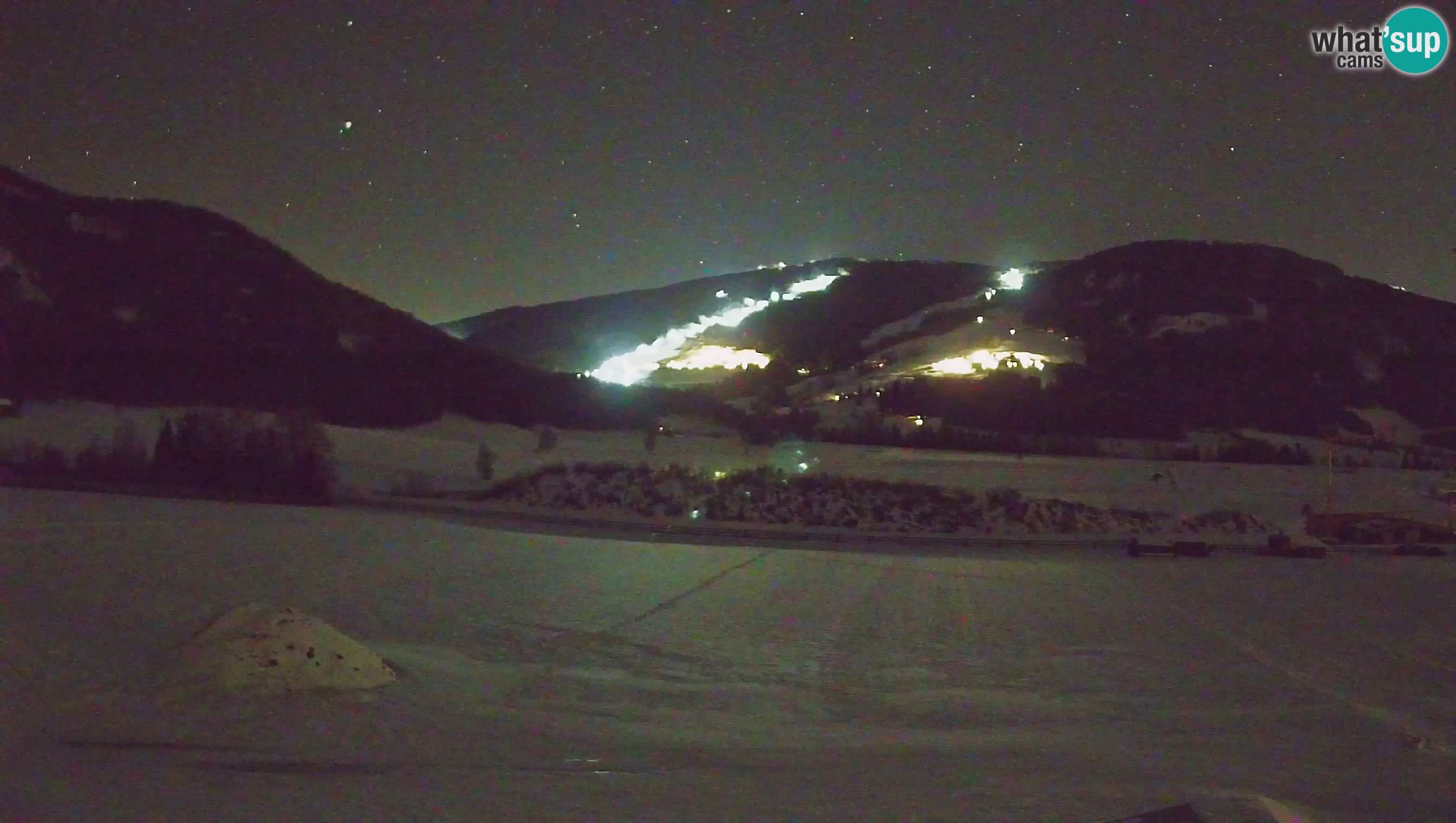 Webkamera Olang | Blick auf den Kronplatz von den Sottla Apartments