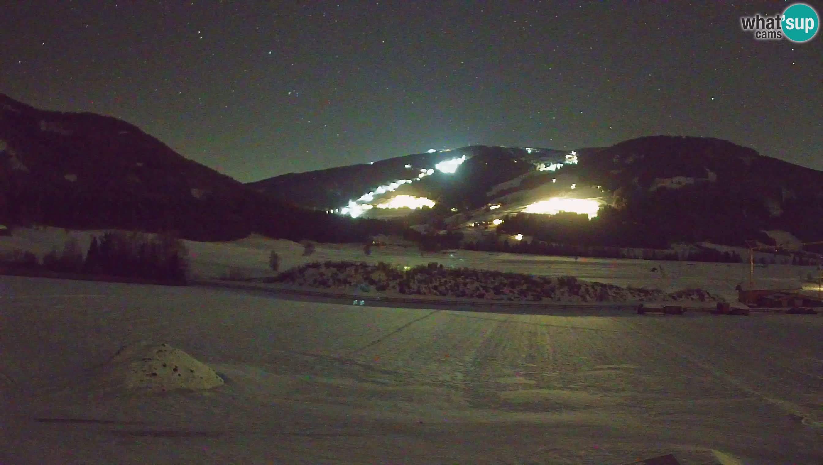 Webkamera Olang | Blick auf den Kronplatz von den Sottla Apartments