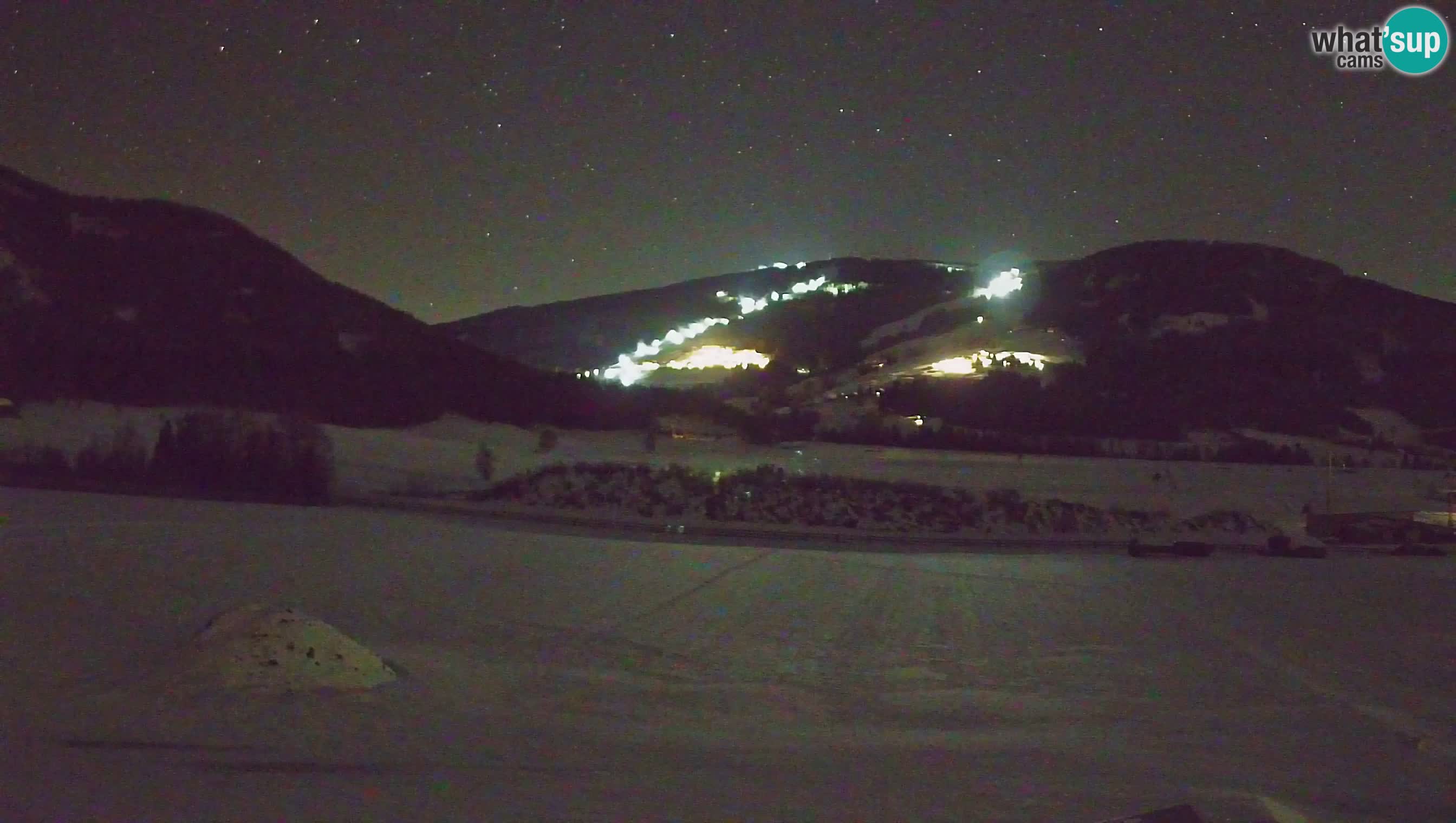 Webkamera Olang | Blick auf den Kronplatz von den Sottla Apartments