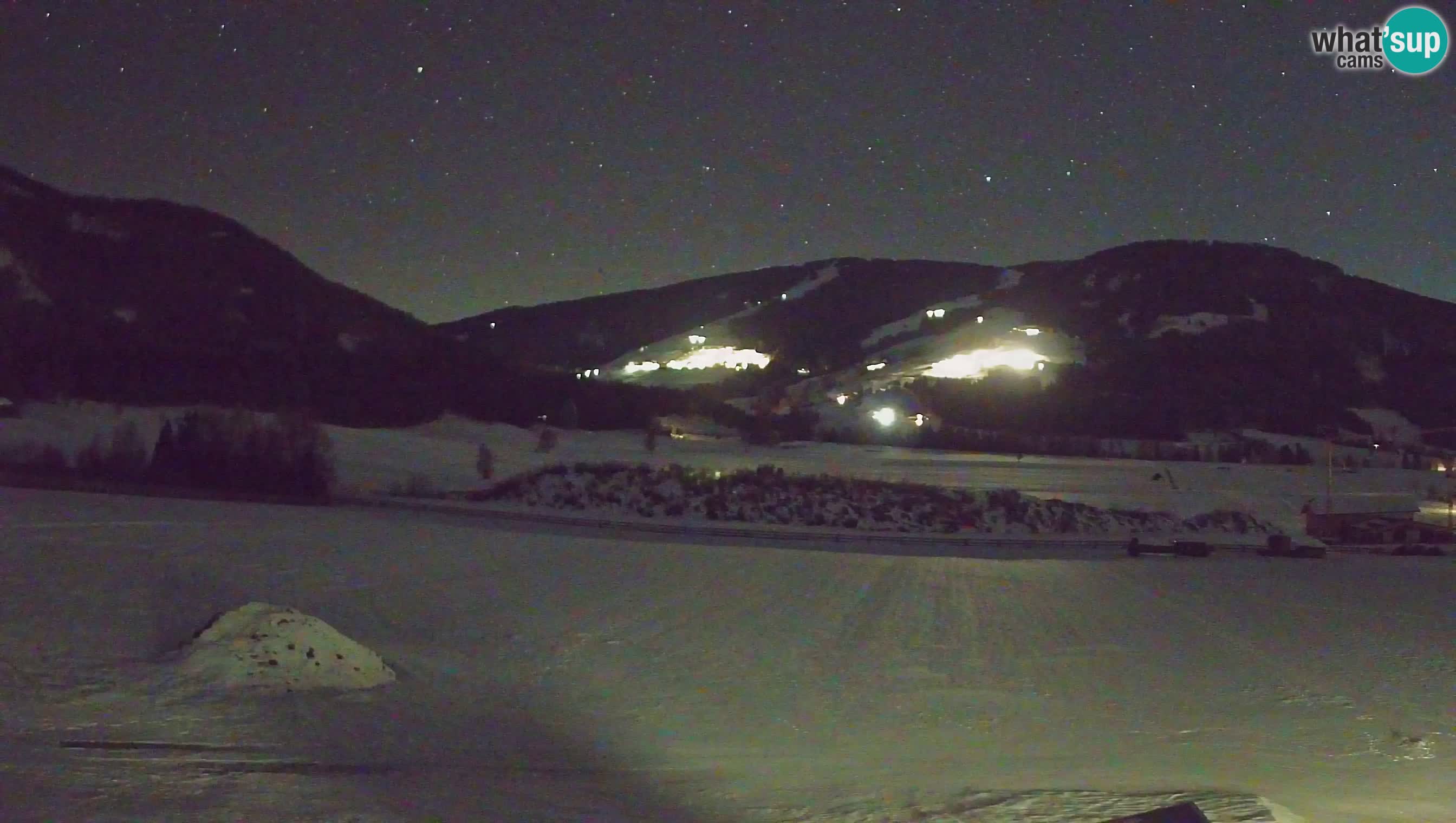 Webkamera Olang | Blick auf den Kronplatz von den Sottla Apartments