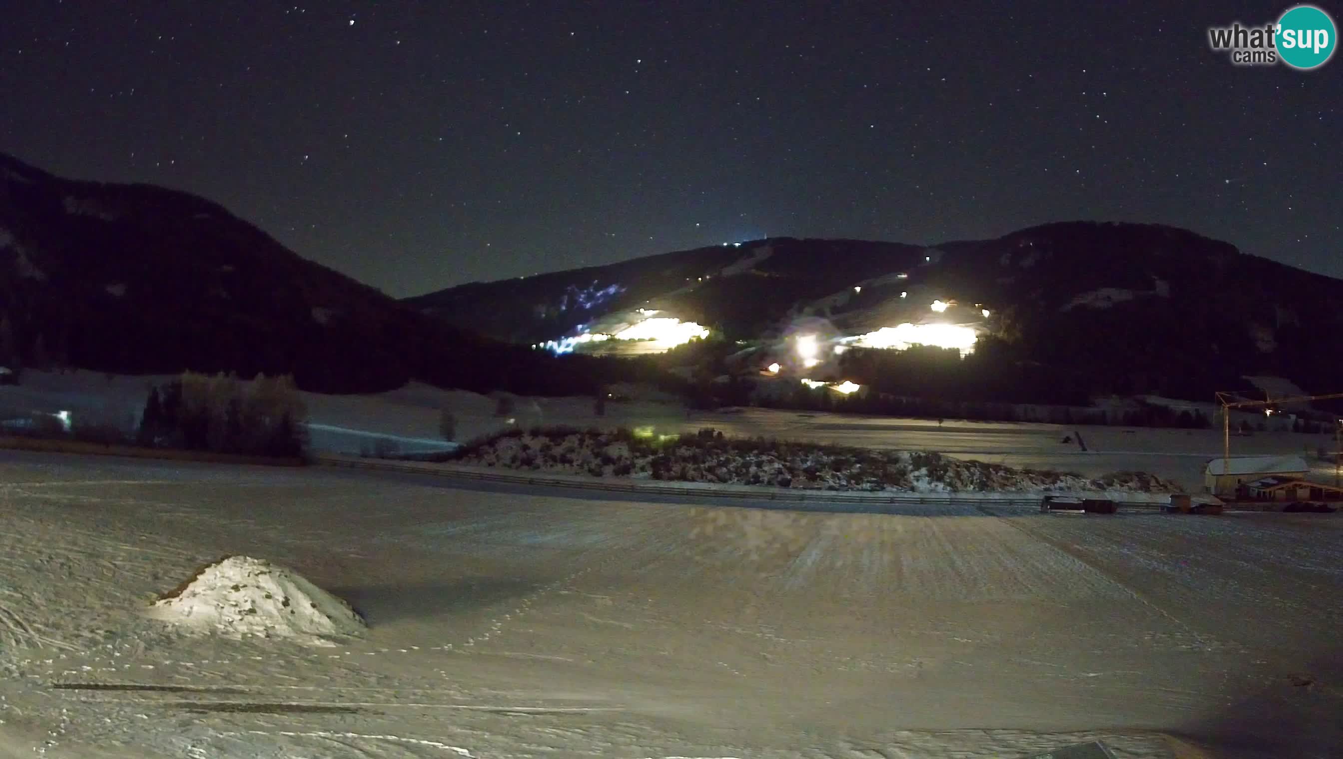 Webkamera Olang | Blick auf den Kronplatz von den Sottla Apartments