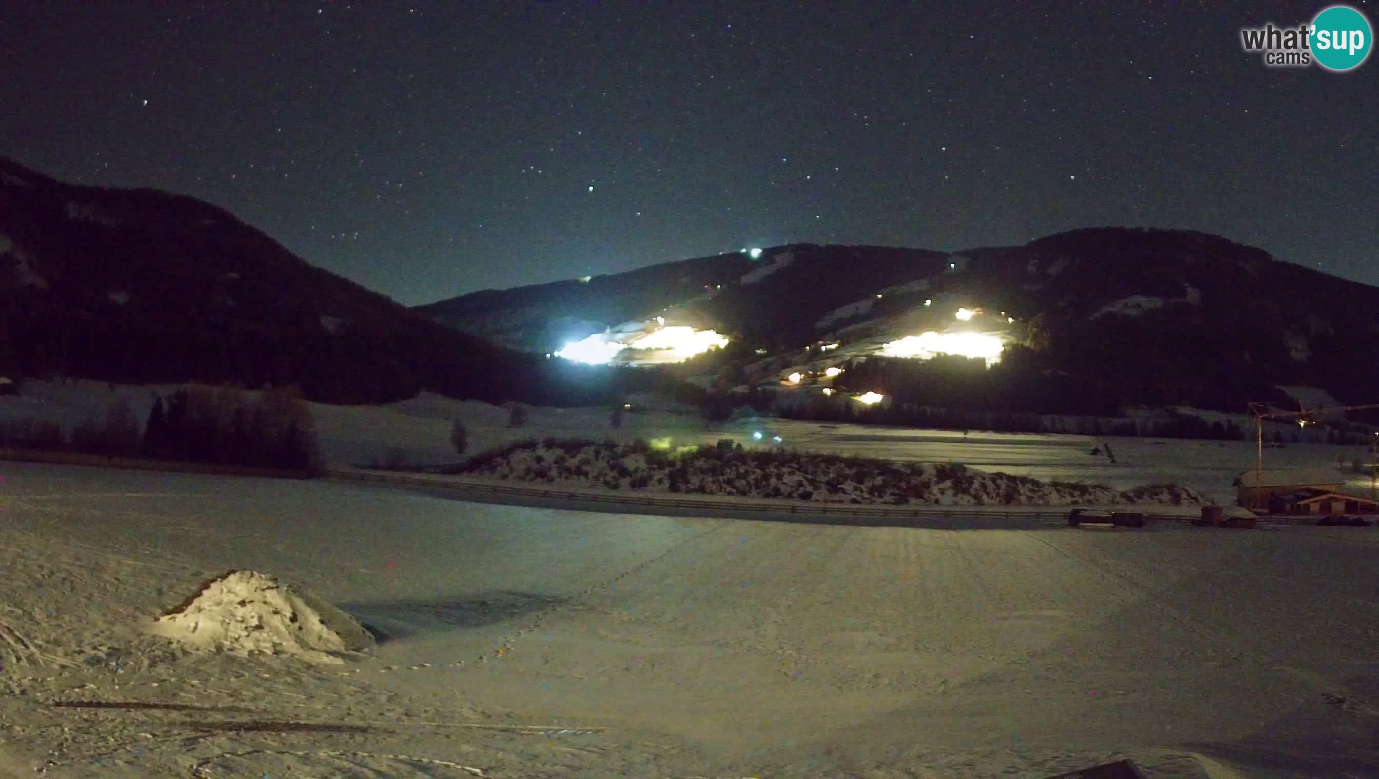 Webkamera Olang | Blick auf den Kronplatz von den Sottla Apartments