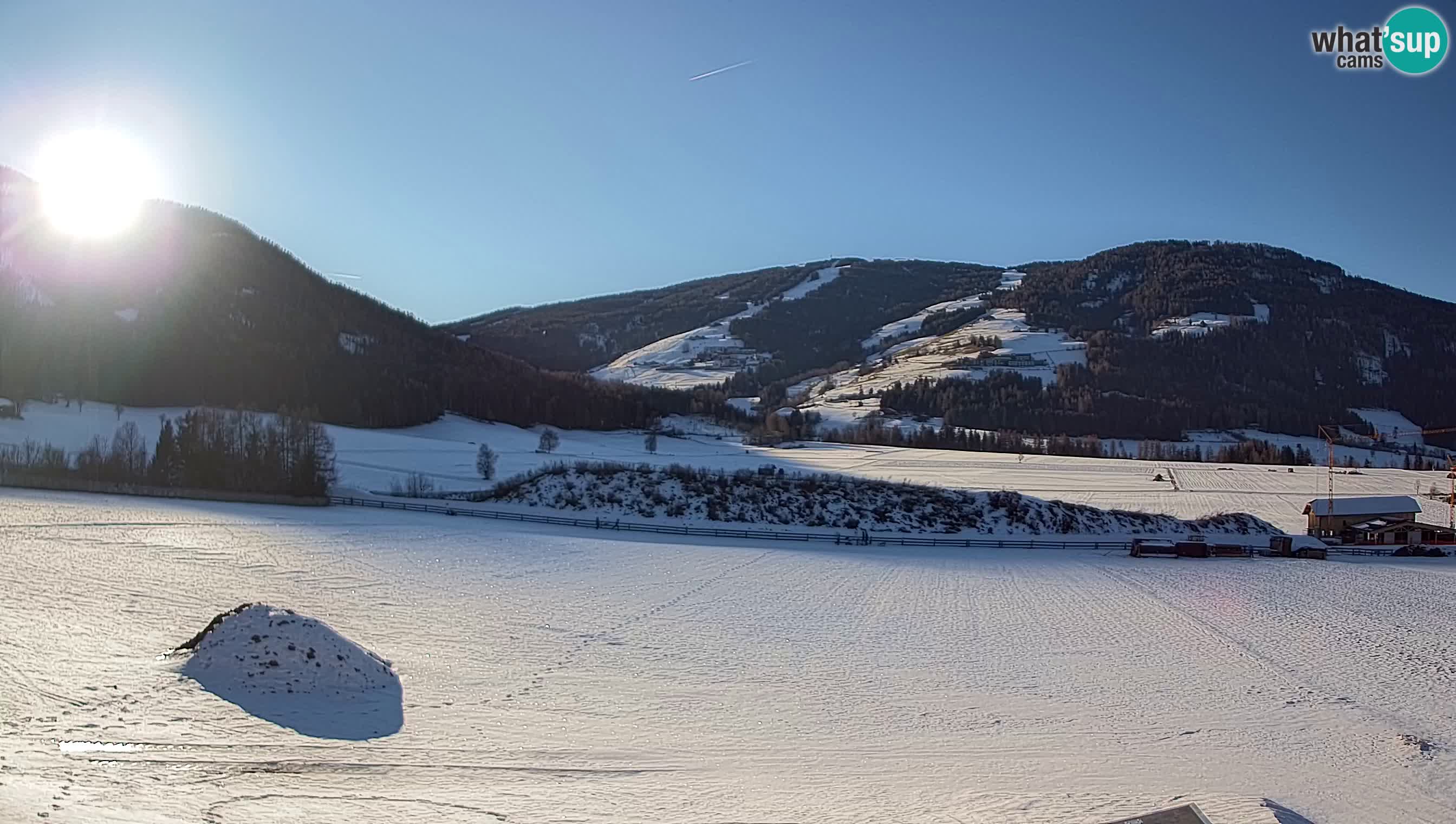 Web Kamera Olang | Kronplatz pogled sa apartmanov Sottla