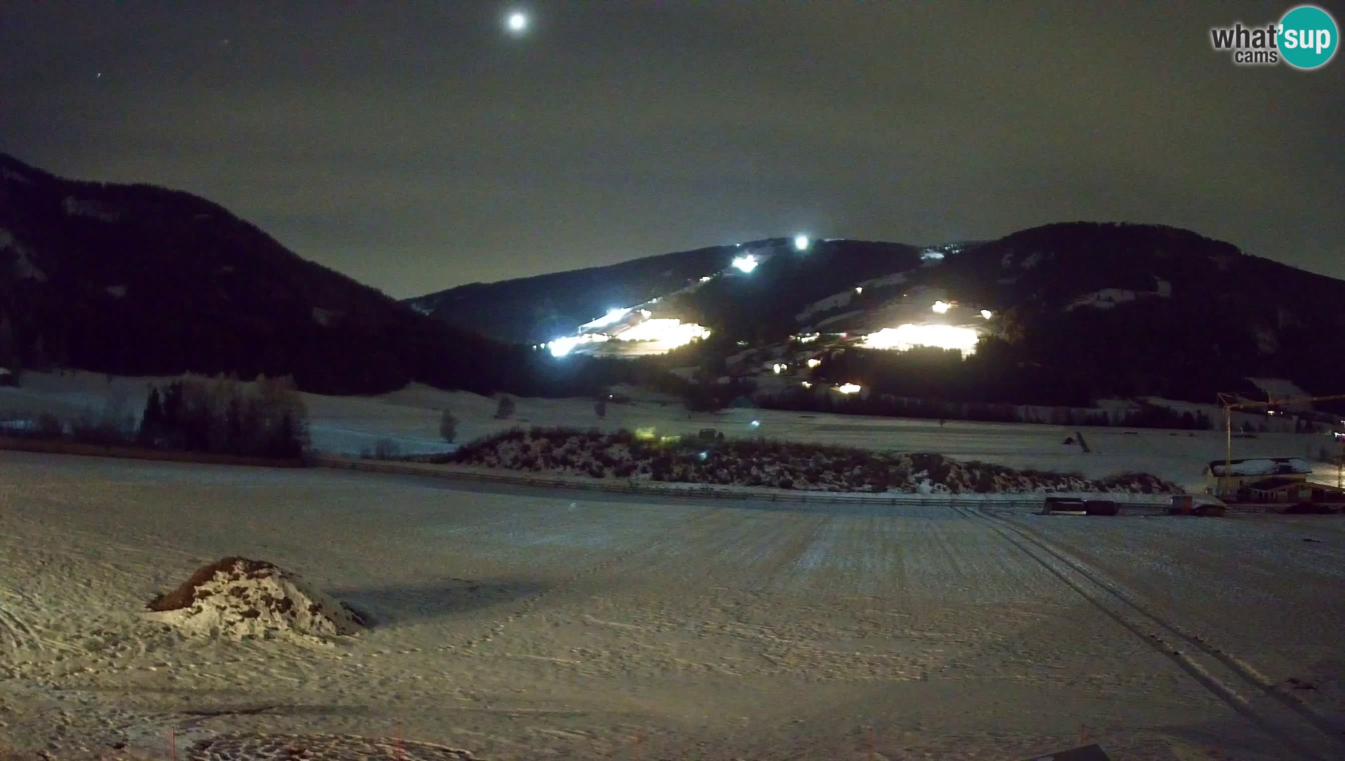 Webkamera Olang | Blick auf den Kronplatz von den Sottla Apartments