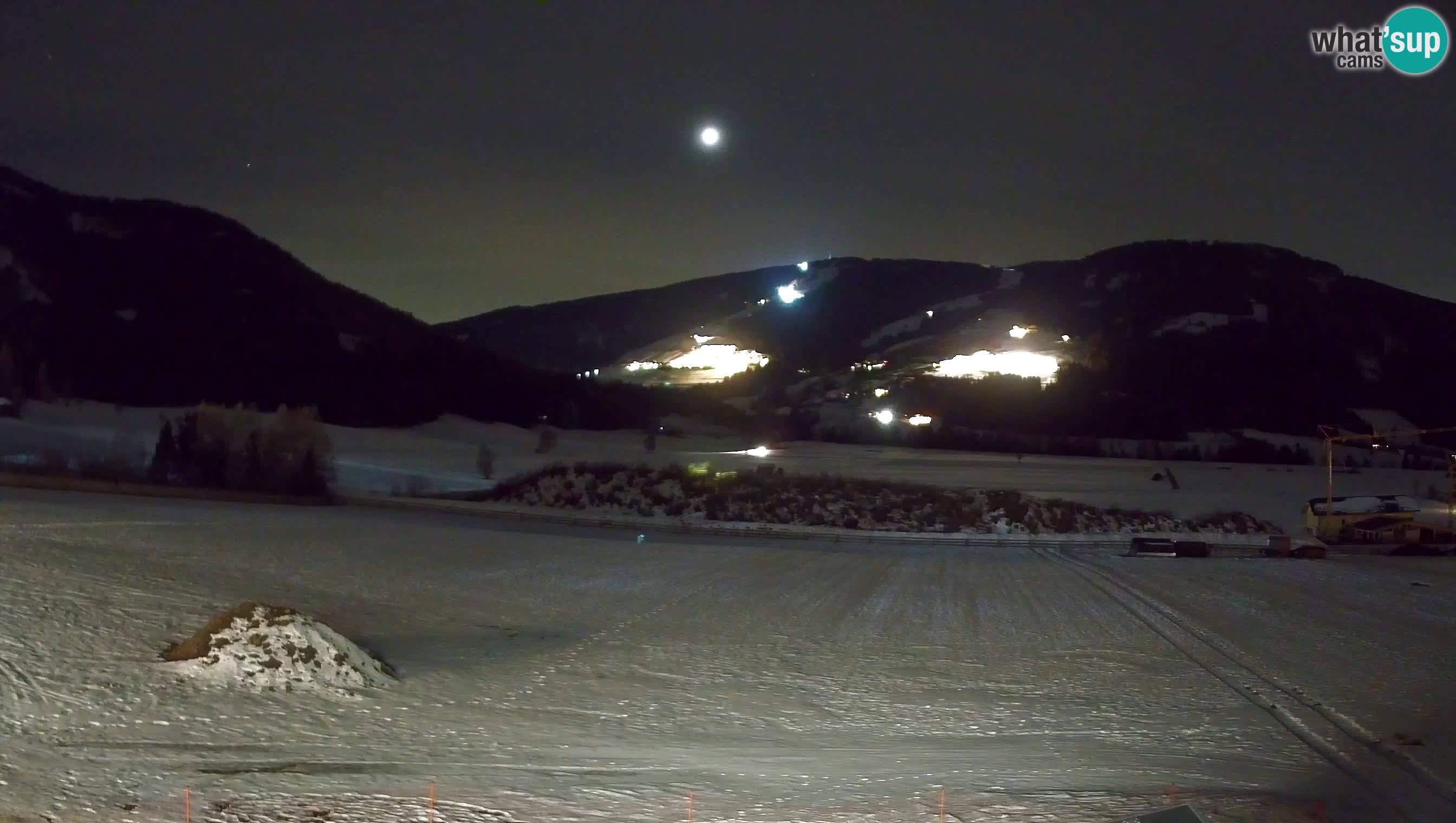 Webkamera Olang | Blick auf den Kronplatz von den Sottla Apartments