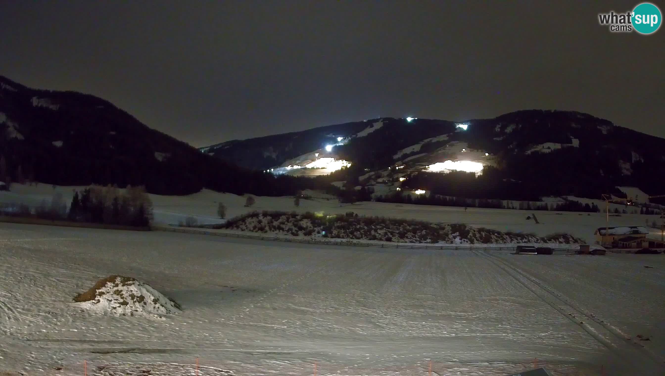 Webkamera Olang | Blick auf den Kronplatz von den Sottla Apartments