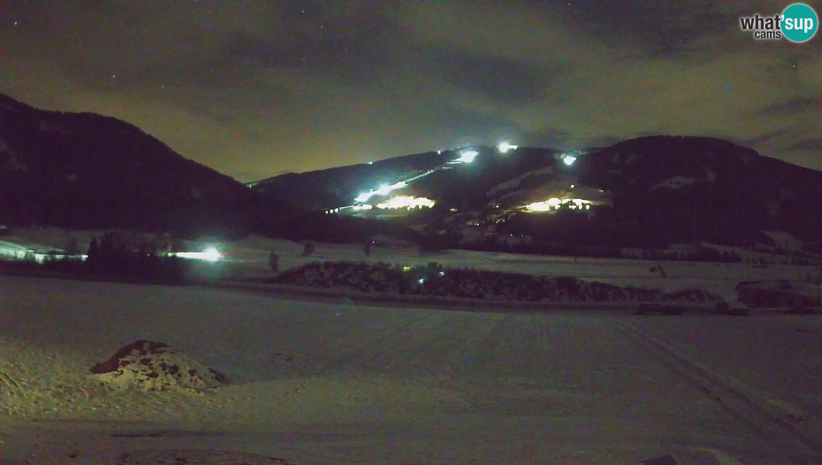 Webkamera Olang | Blick auf den Kronplatz von den Sottla Apartments