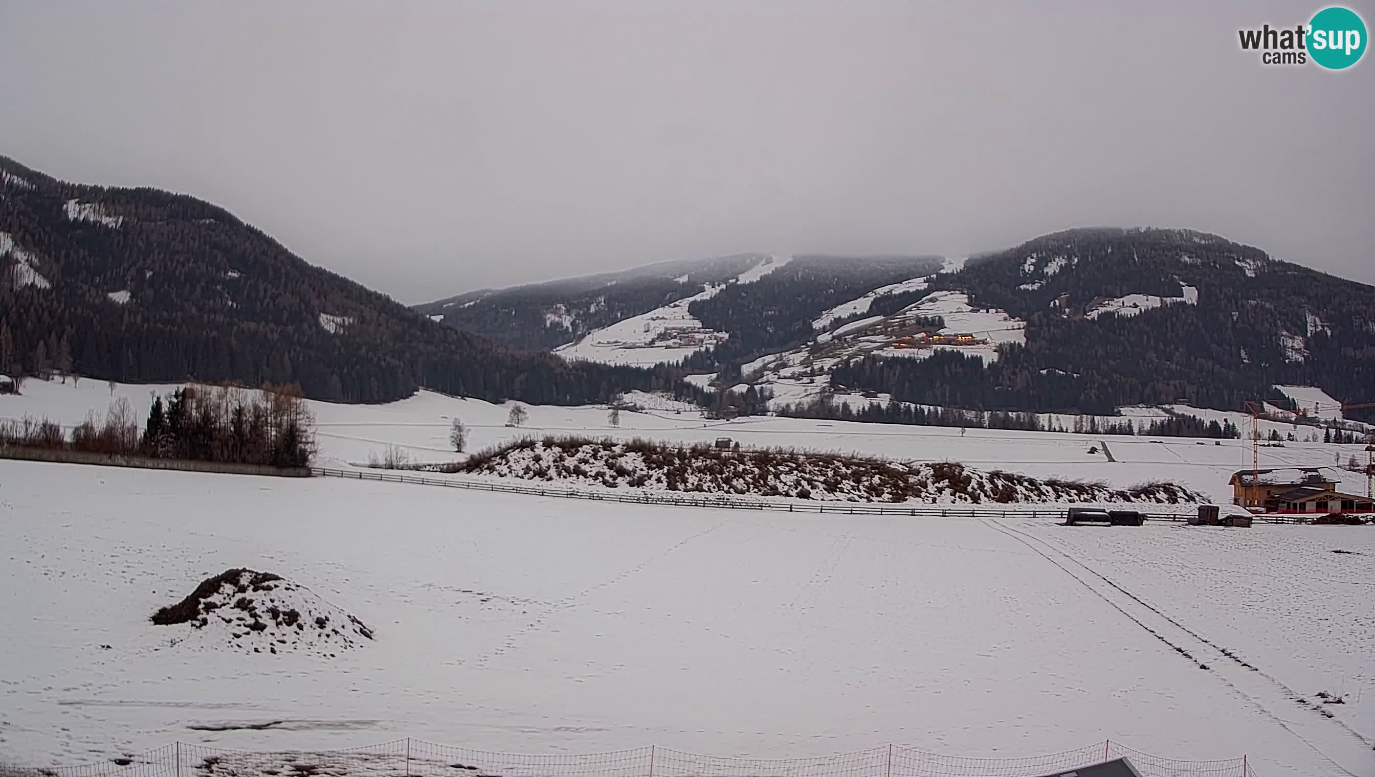 Webkamera Olang | Blick auf den Kronplatz von den Sottla Apartments