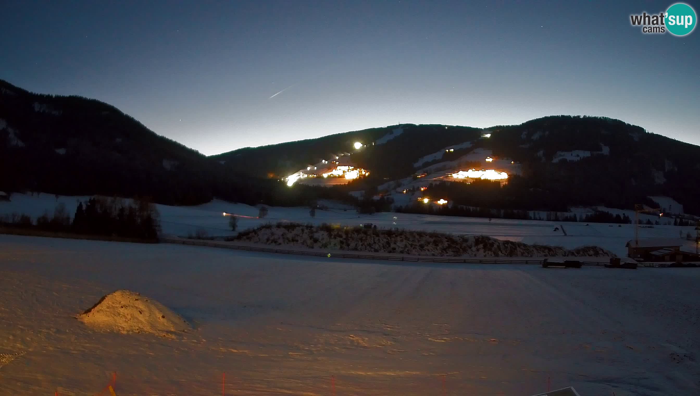 Webkamera Olang | Blick auf den Kronplatz von den Sottla Apartments