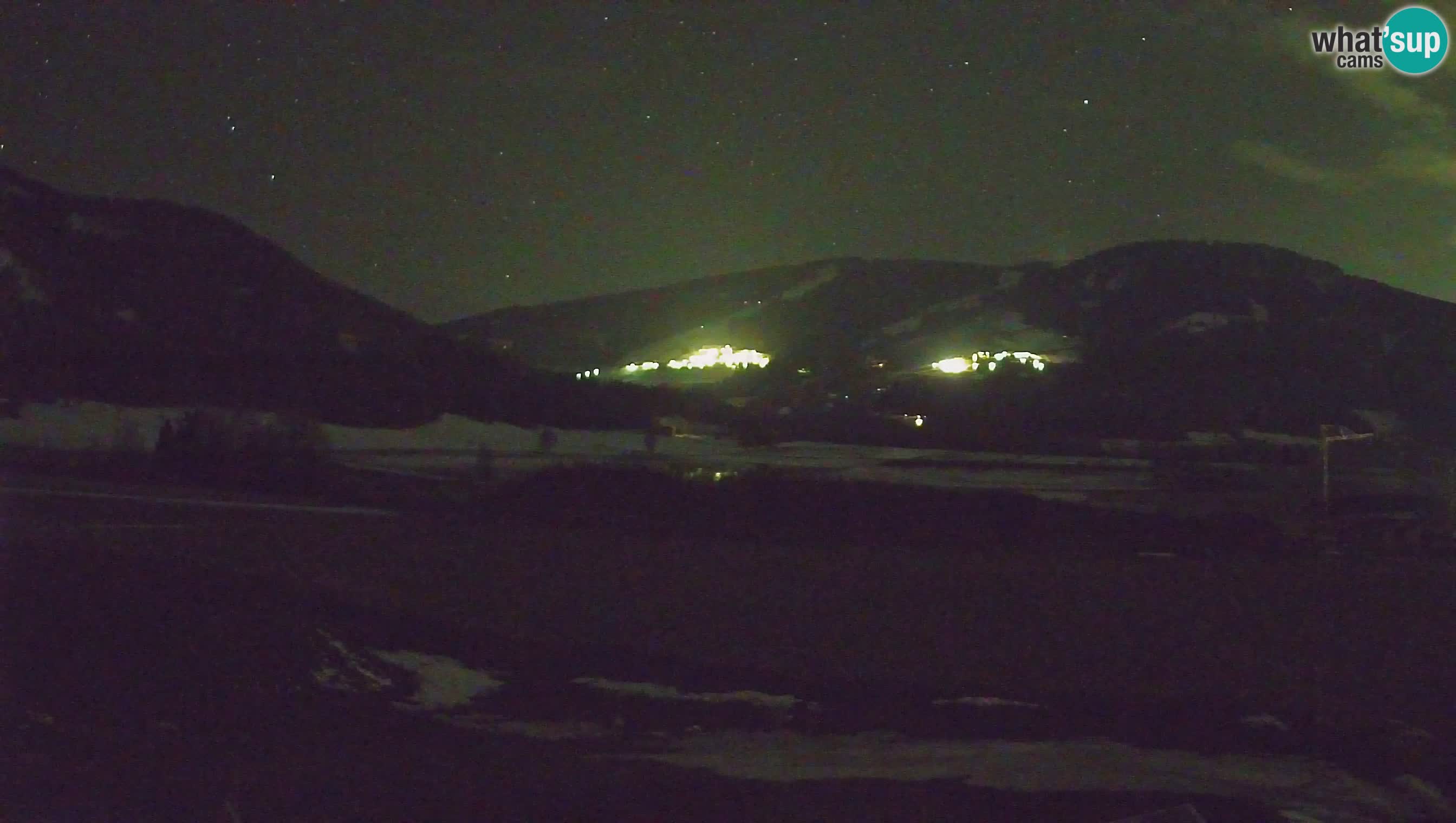 Webkamera Olang | Blick auf den Kronplatz von den Sottla Apartments