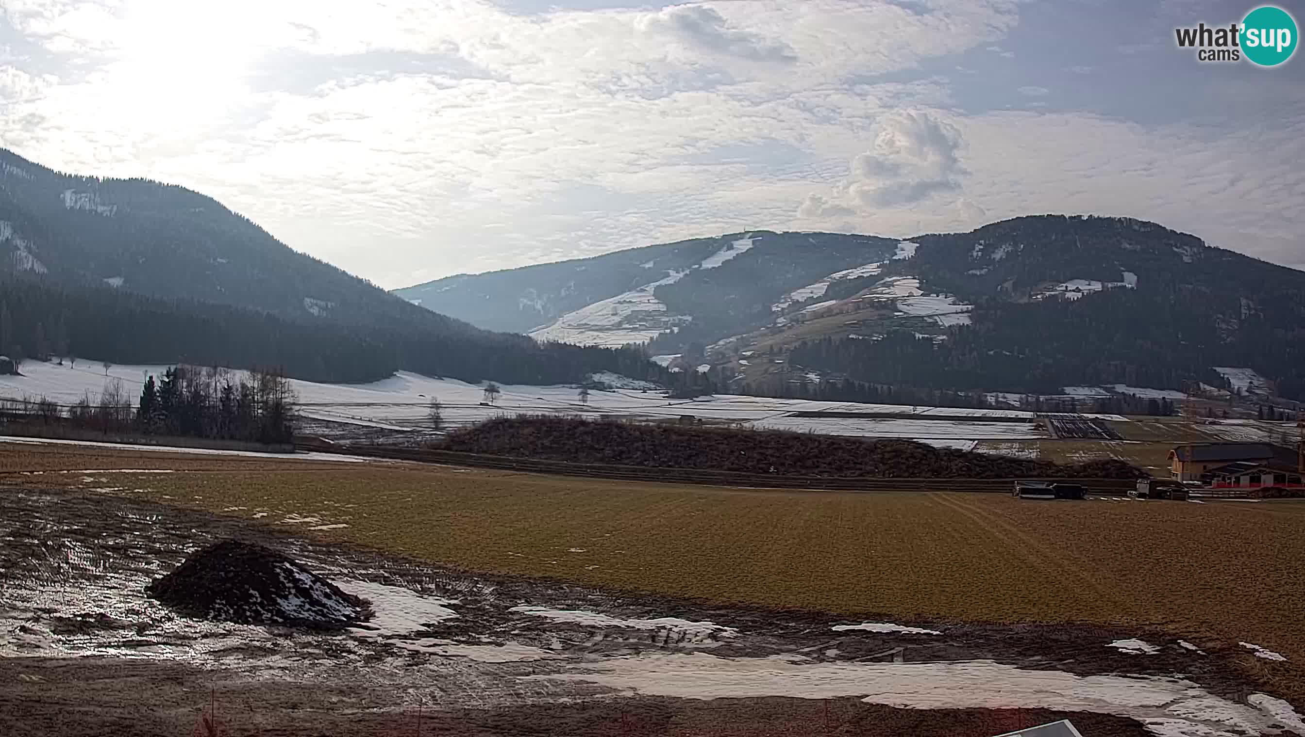 Livecam Olang | Kronplatz view from Sottla apartments