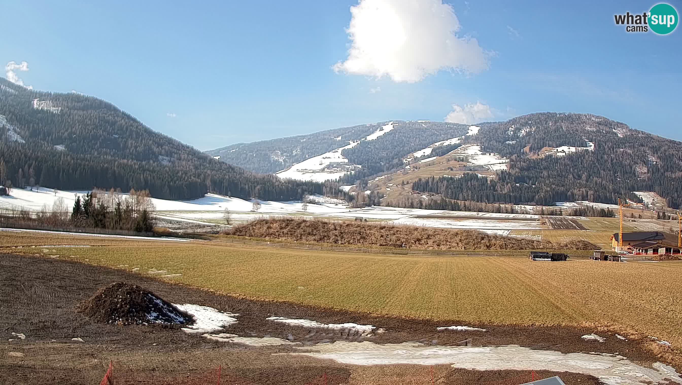 Livecam Olang | Kronplatz view from Sottla apartments