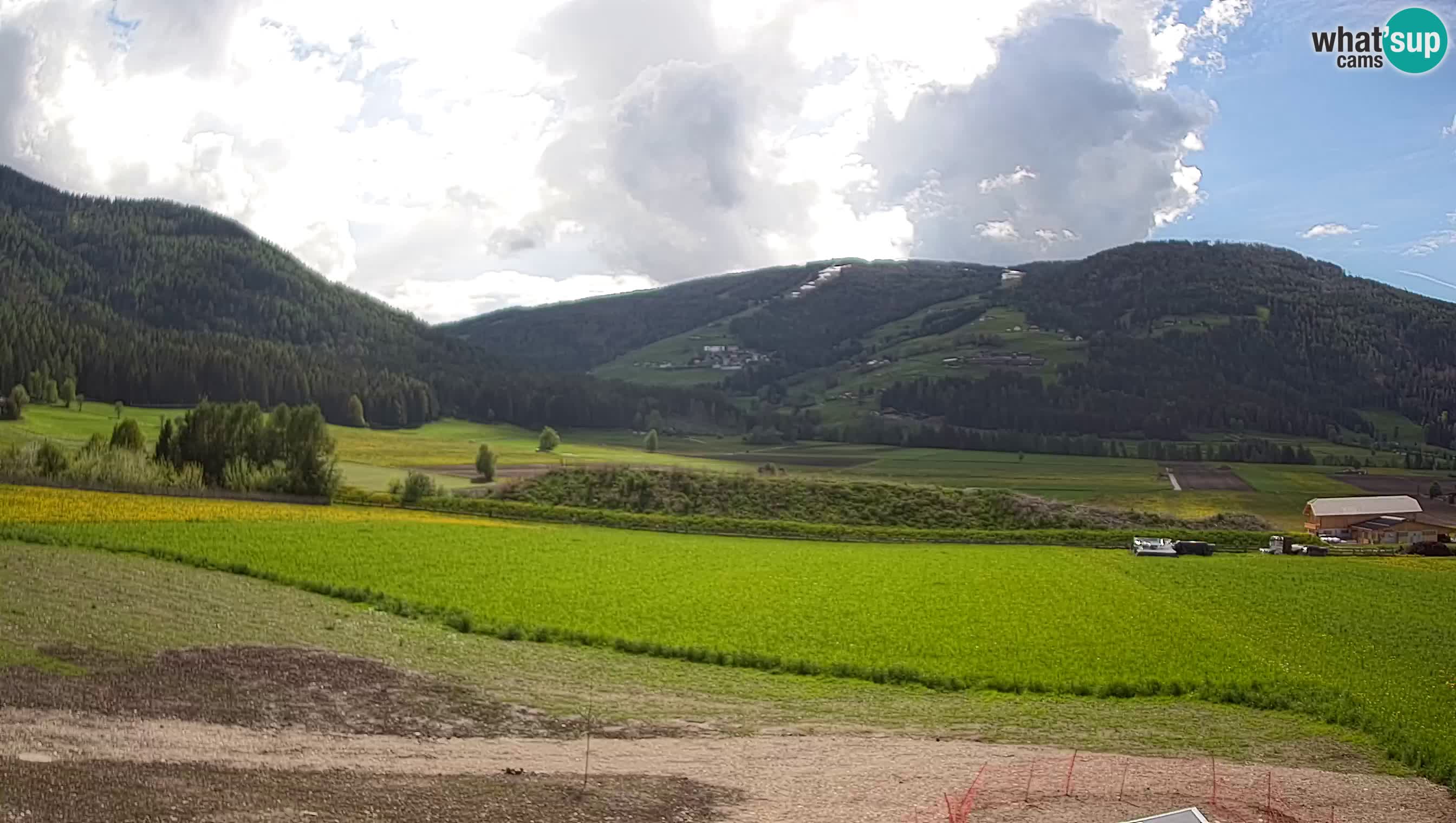 Livecam Olang | Kronplatz view from Sottla apartments