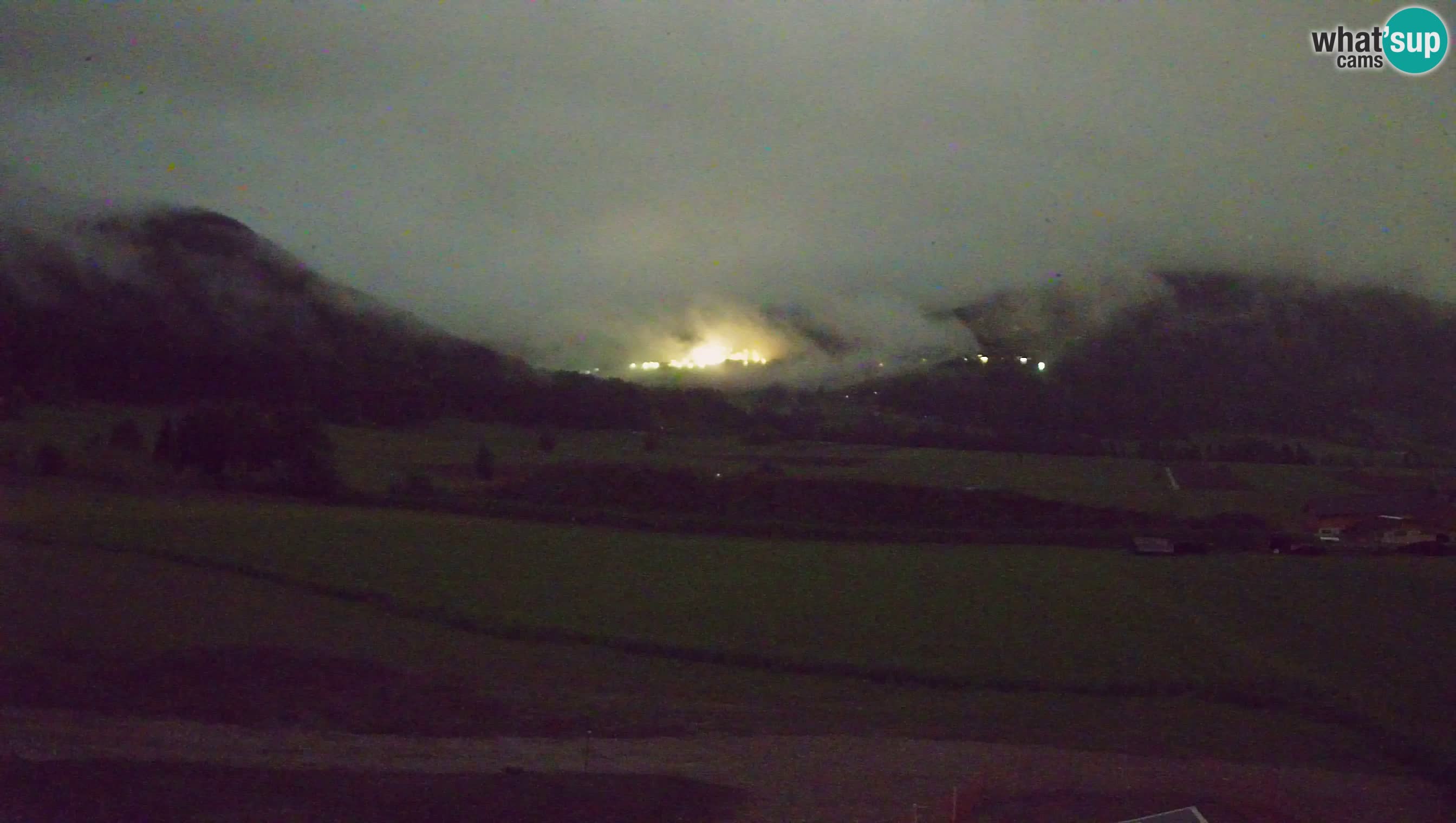 Webkamera Olang | Blick auf den Kronplatz von den Sottla Apartments