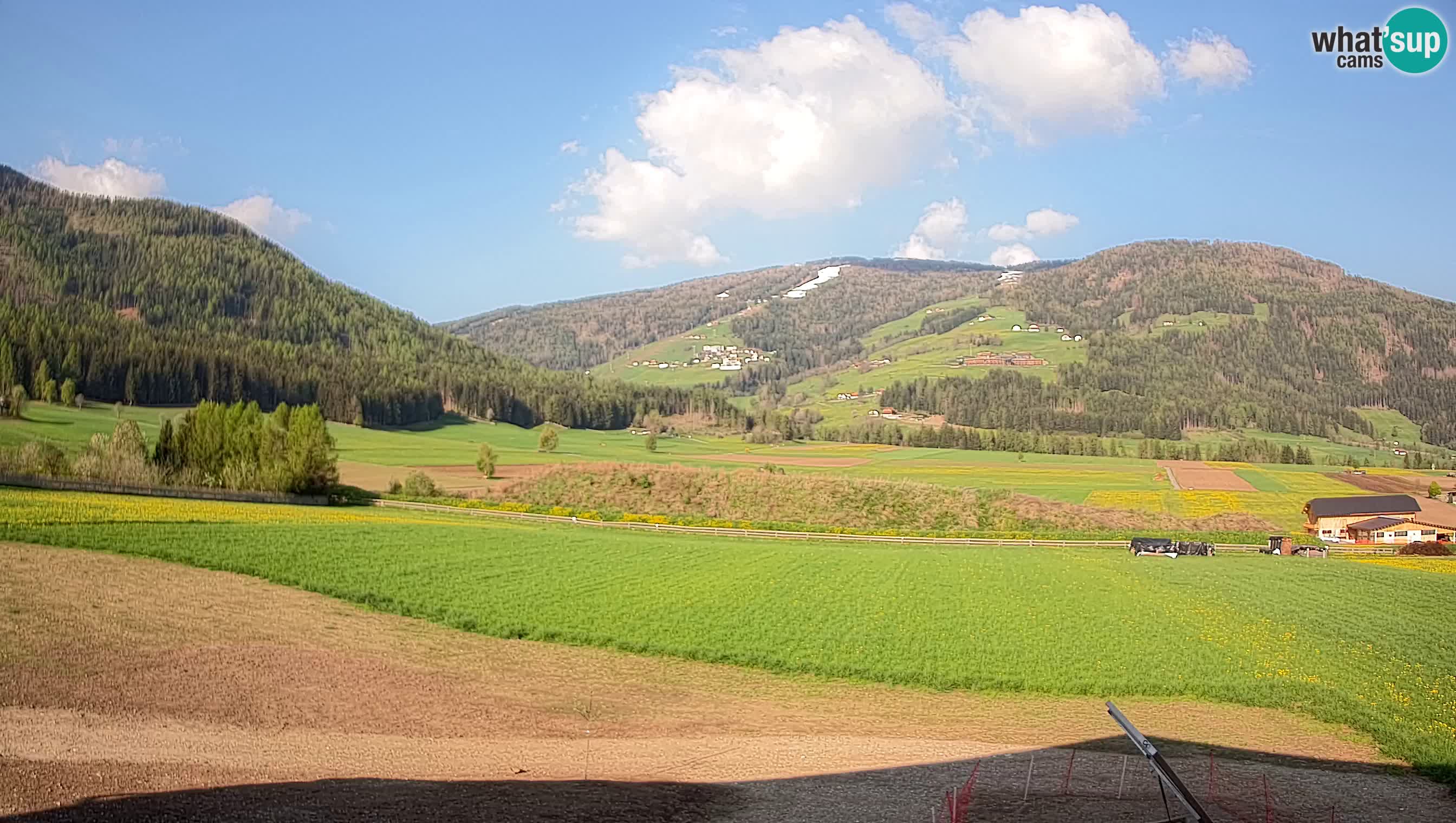Livecam Olang | Kronplatz view from Sottla apartments