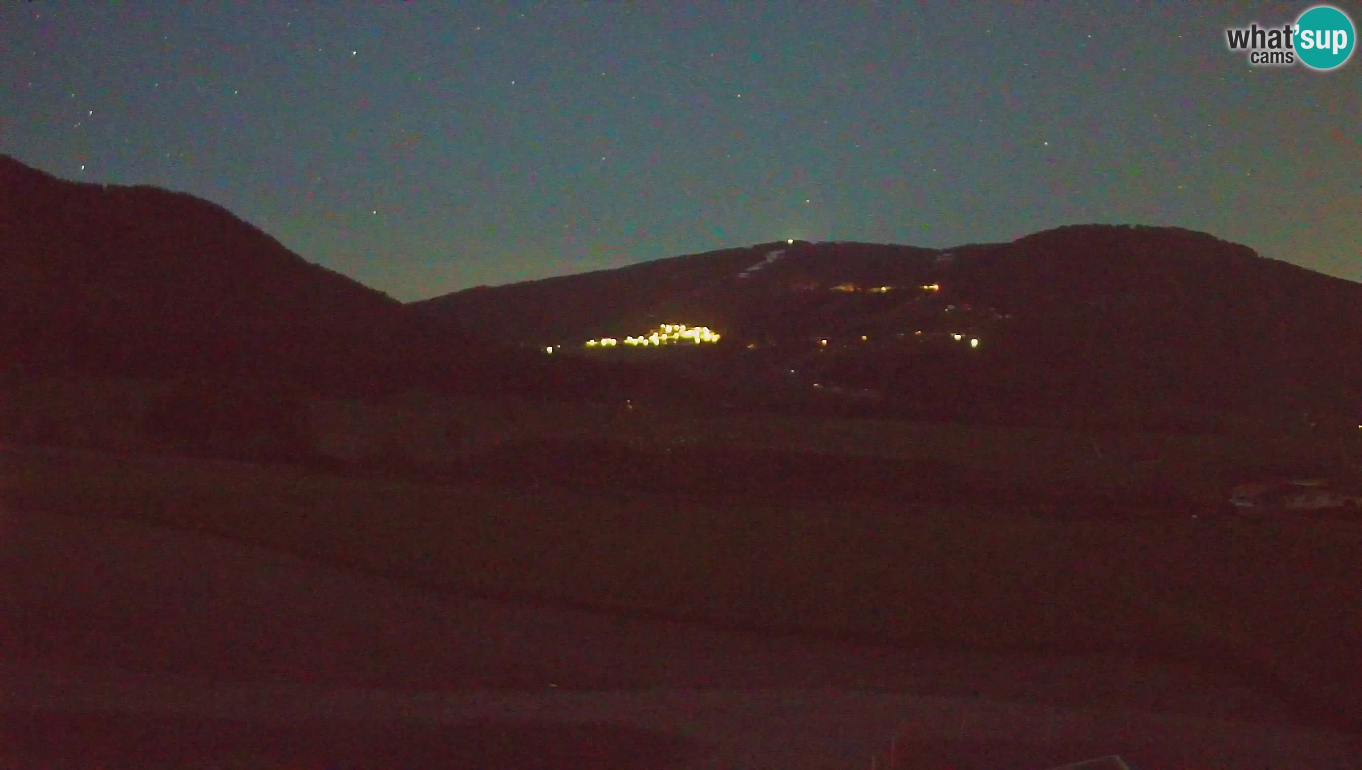 Webkamera Olang | Blick auf den Kronplatz von den Sottla Apartments