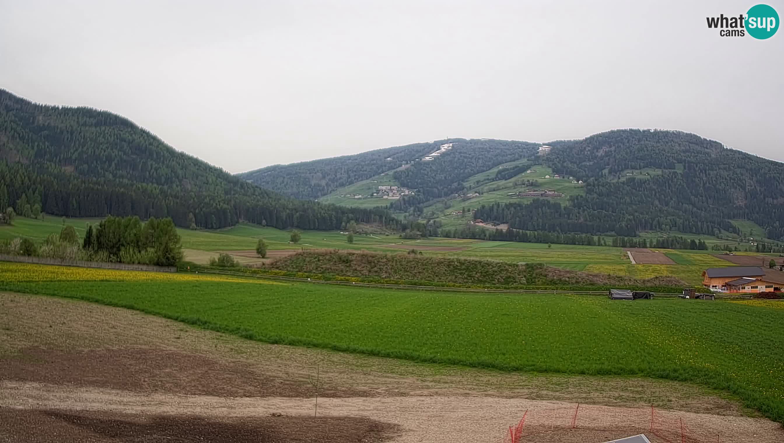 Webkamera Olang | Blick auf den Kronplatz von den Sottla Apartments