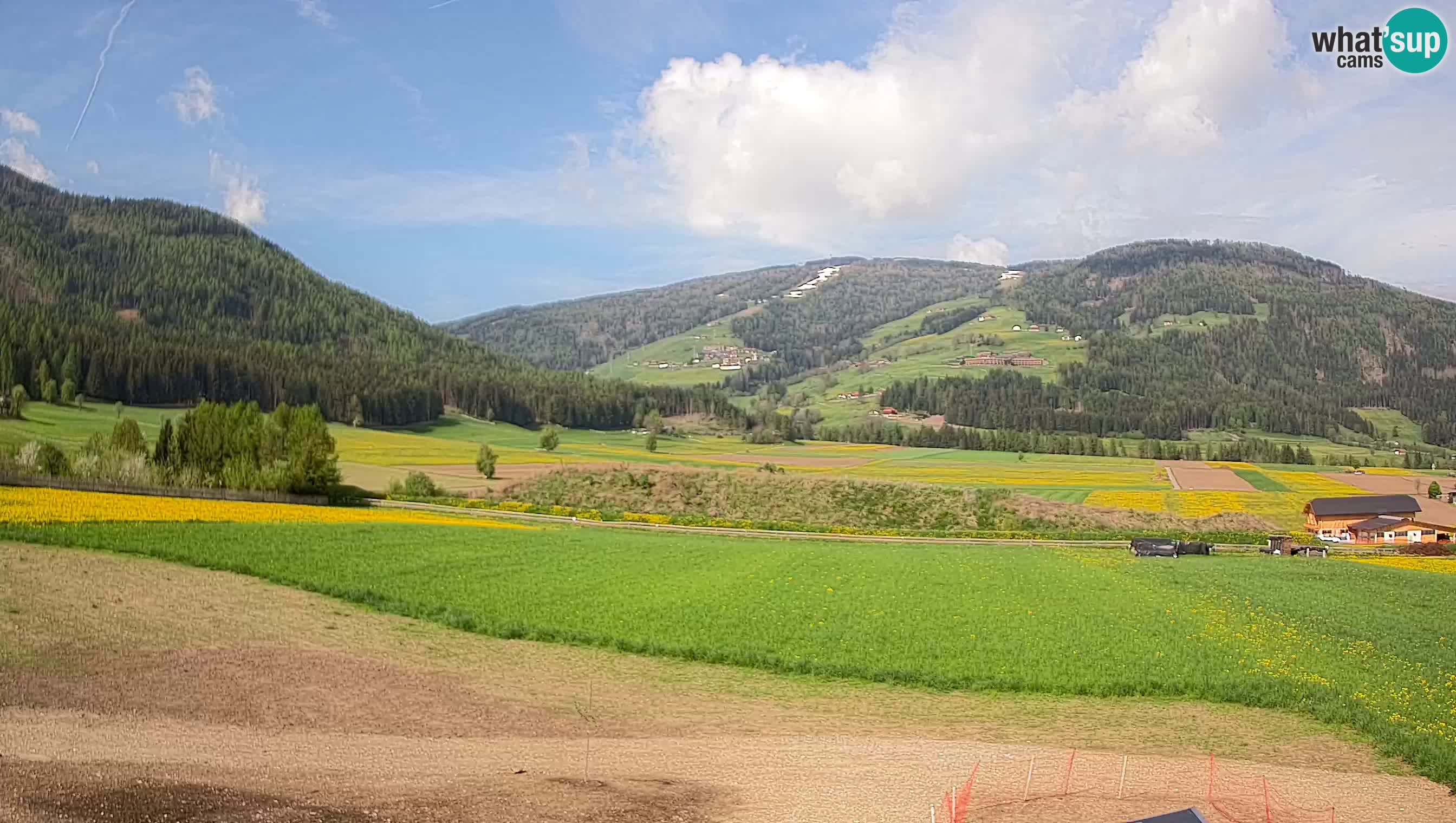 Livecam Olang | Kronplatz view from Sottla apartments