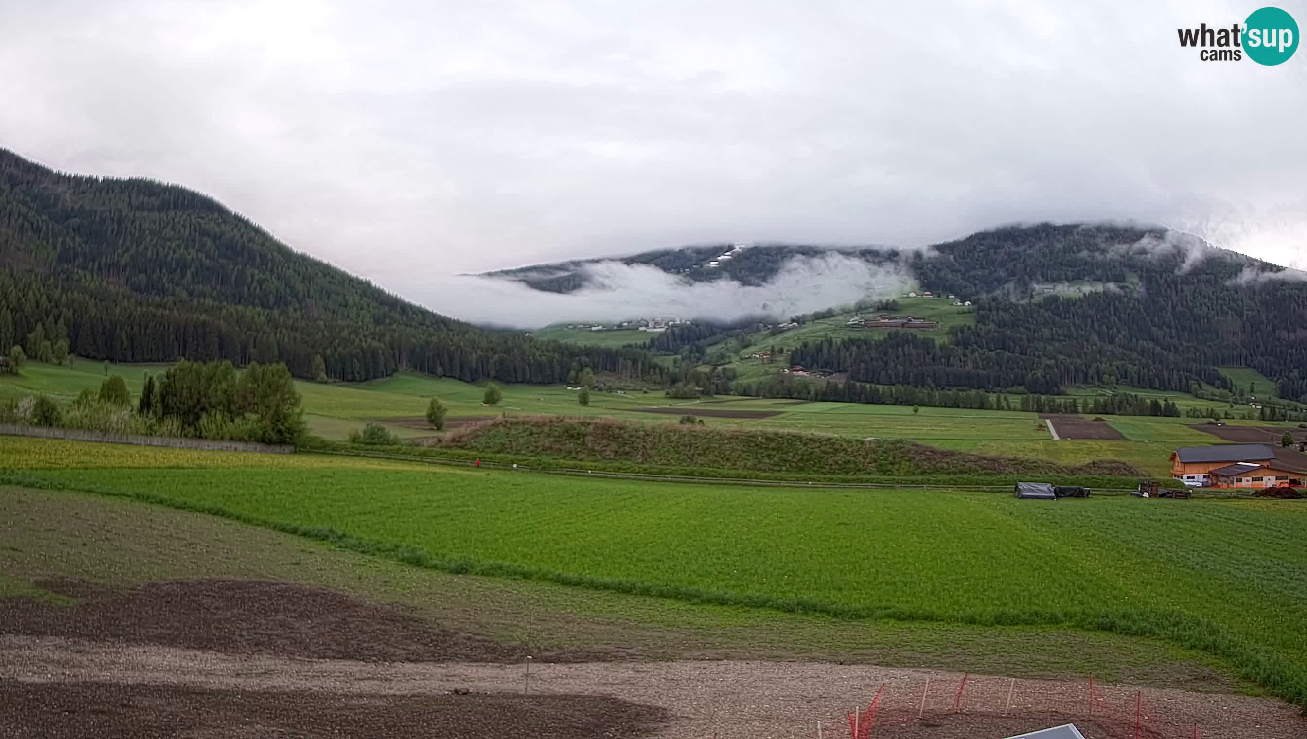 Webkamera Olang | Blick auf den Kronplatz von den Sottla Apartments