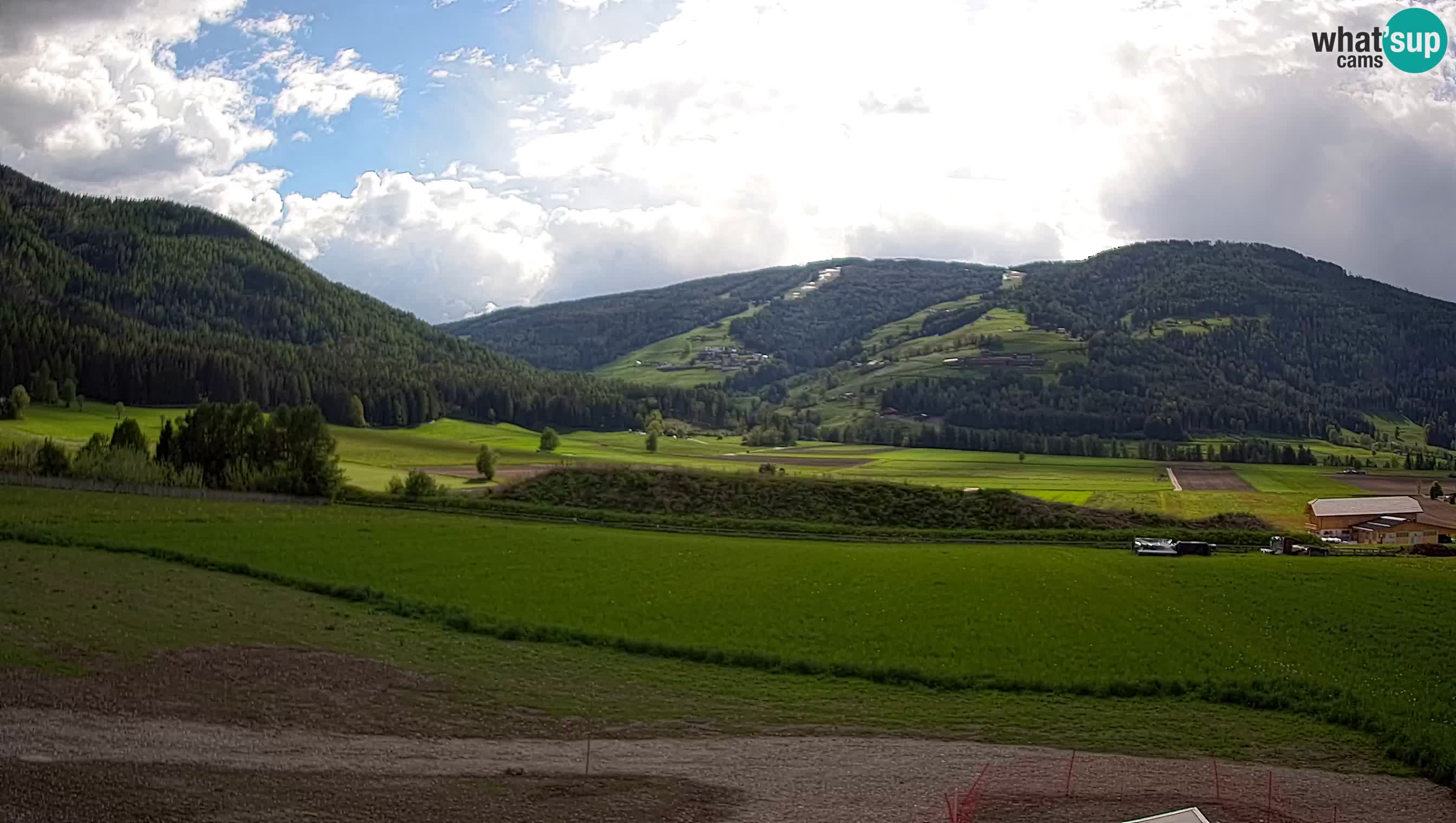 Livecam Olang | Kronplatz view from Sottla apartments
