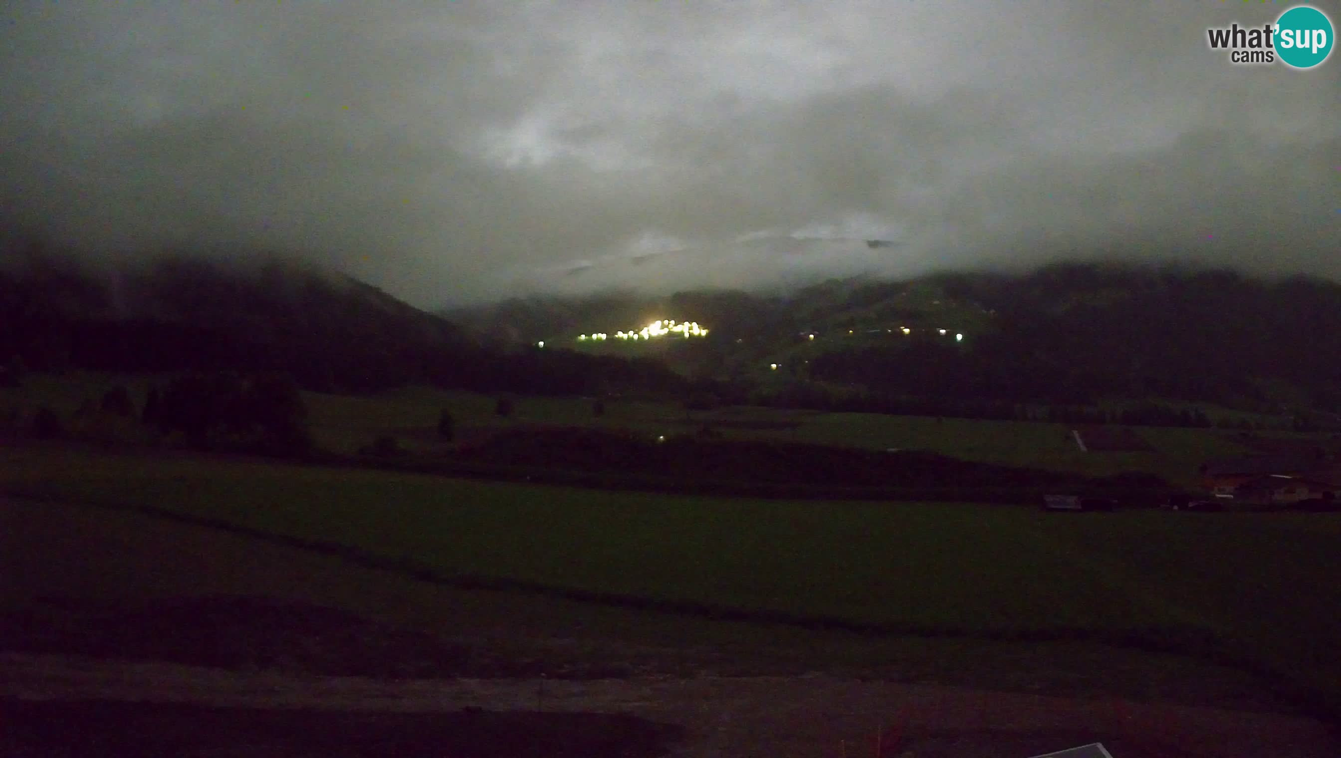 Webkamera Olang | Blick auf den Kronplatz von den Sottla Apartments