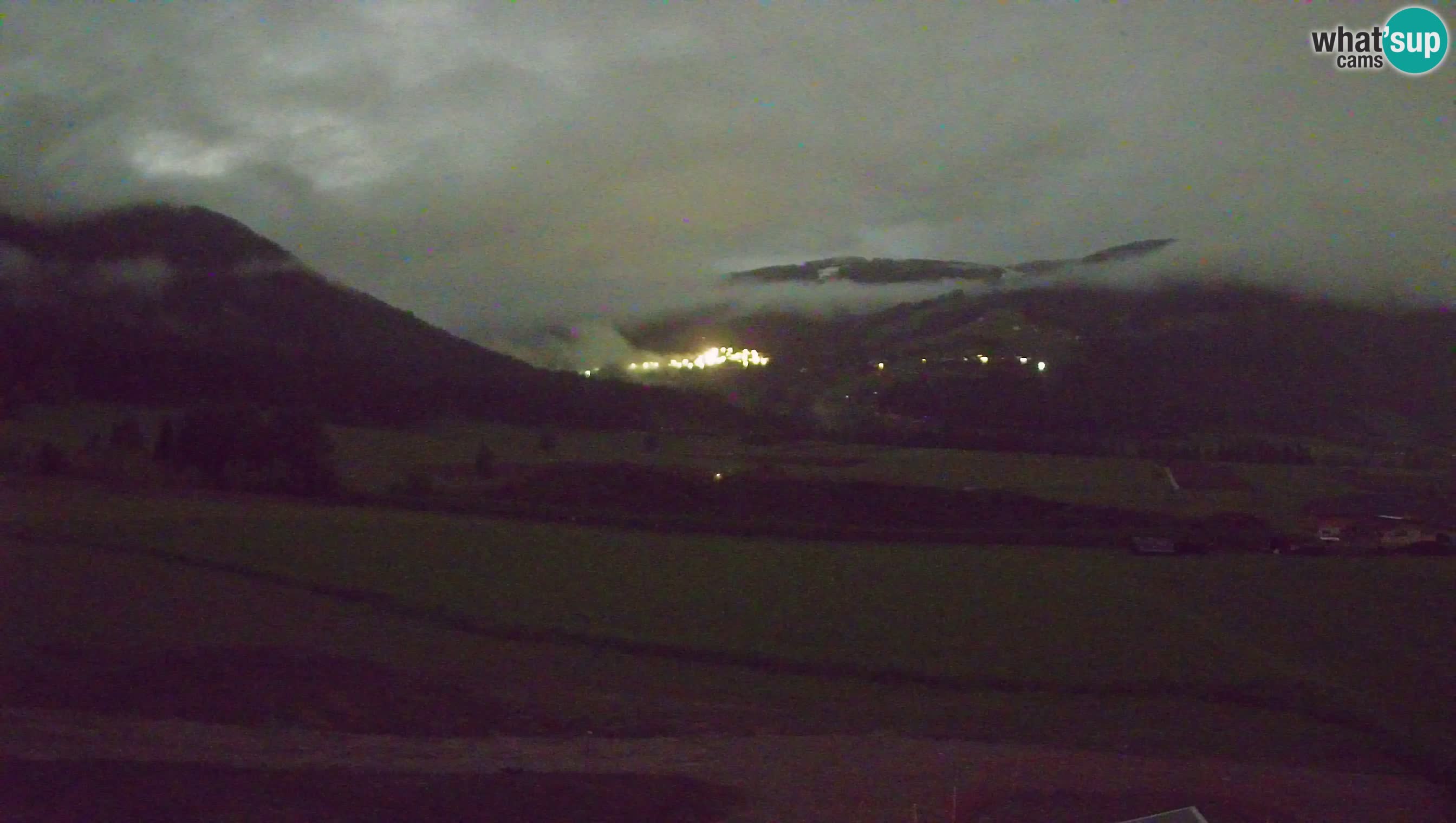 Webkamera Olang | Blick auf den Kronplatz von den Sottla Apartments