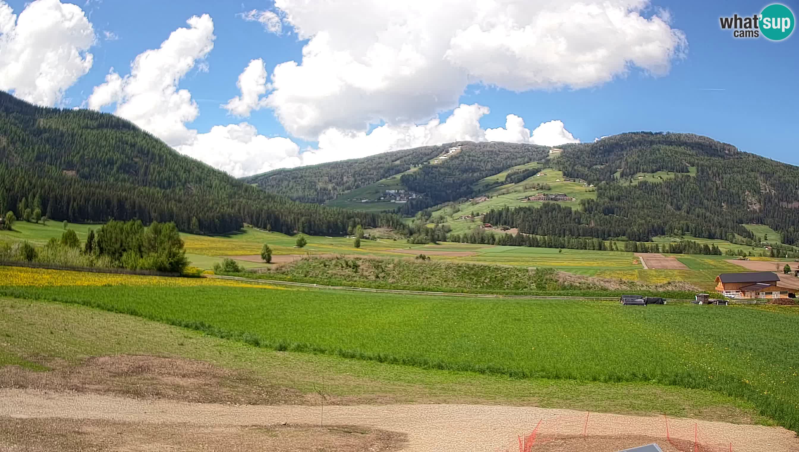 Webkamera Olang | Blick auf den Kronplatz von den Sottla Apartments