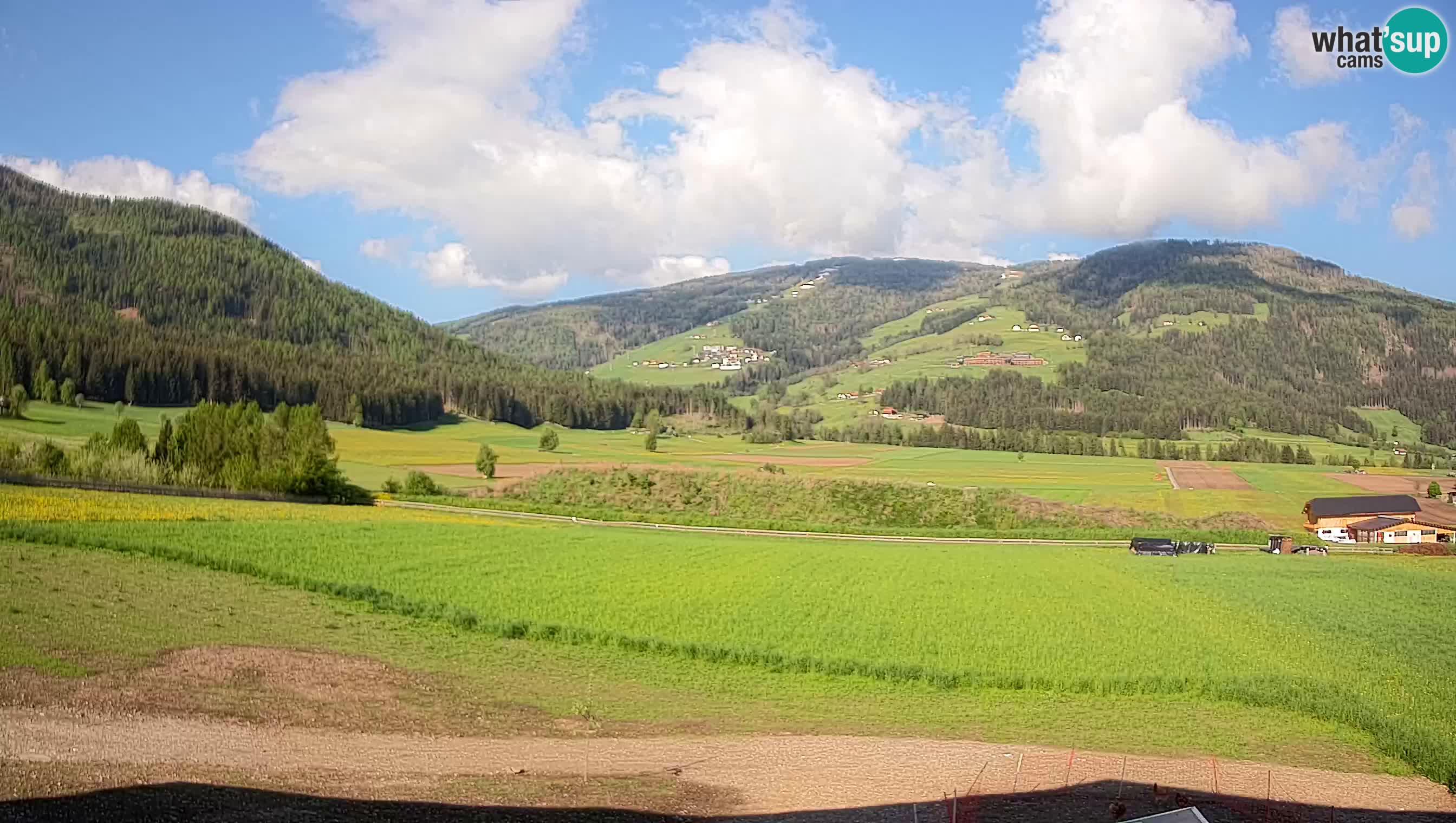 Livecam Olang | Kronplatz view from Sottla apartments