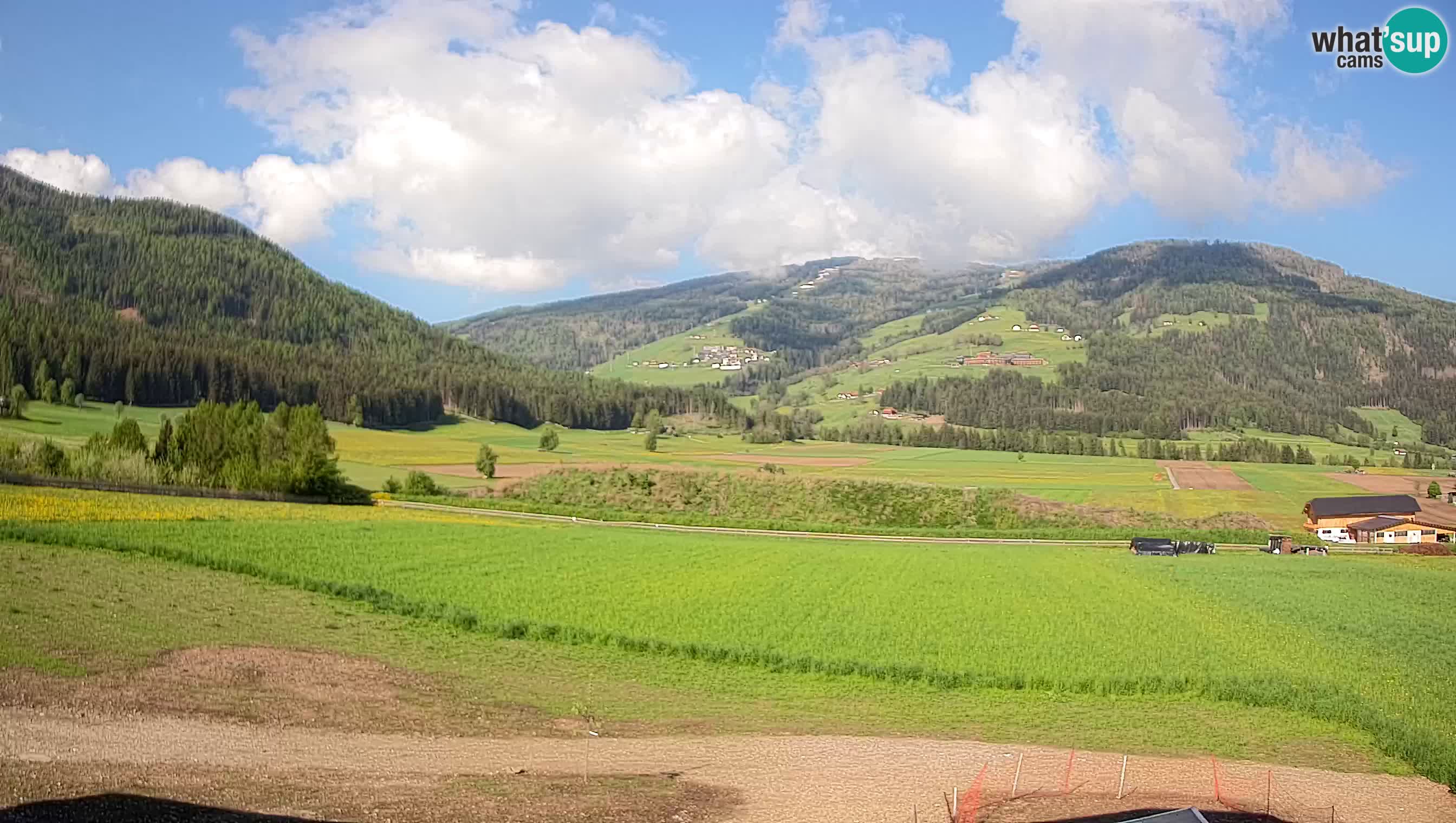 Livecam Olang | Kronplatz view from Sottla apartments