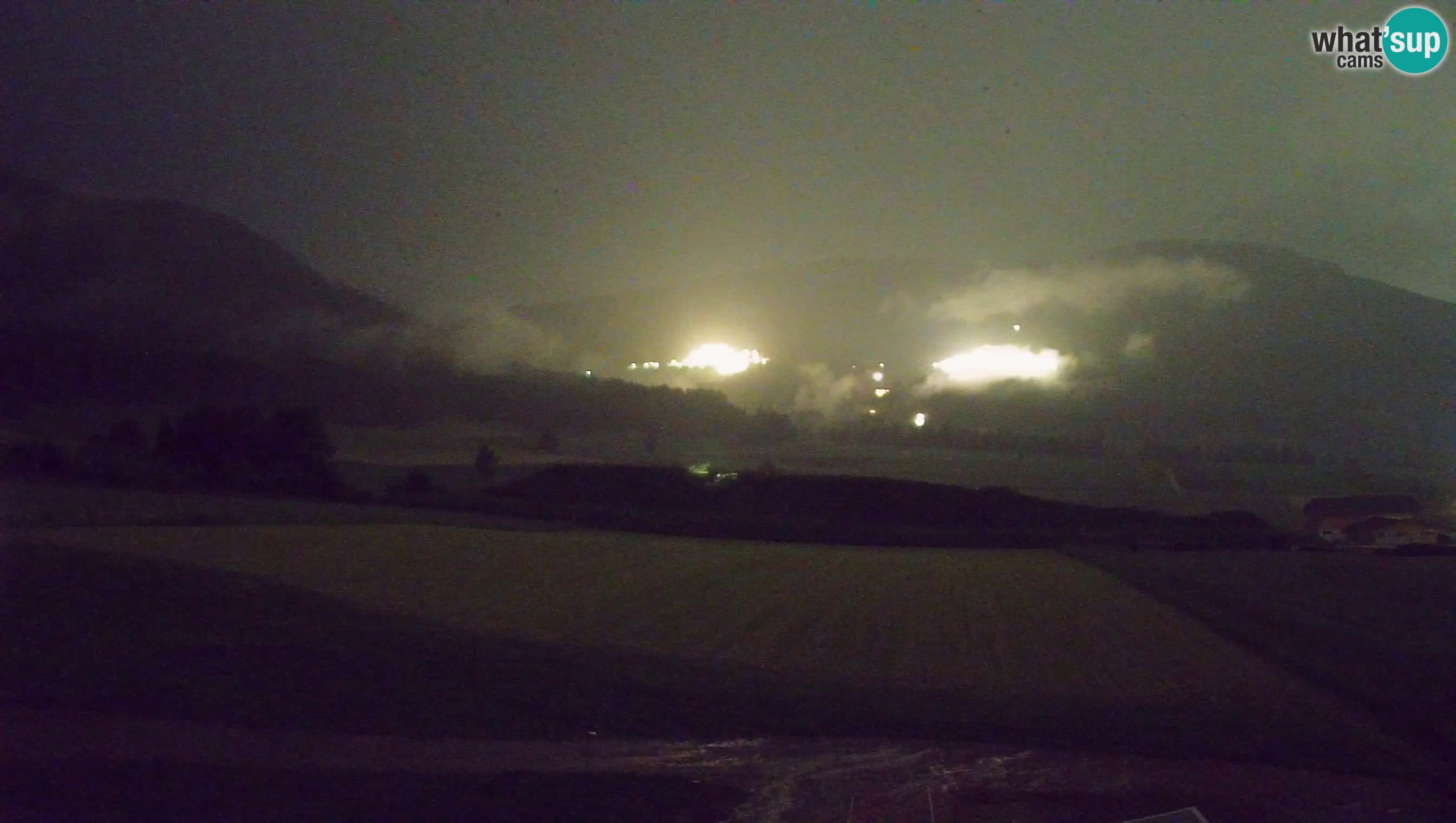 Webkamera Olang | Blick auf den Kronplatz von den Sottla Apartments