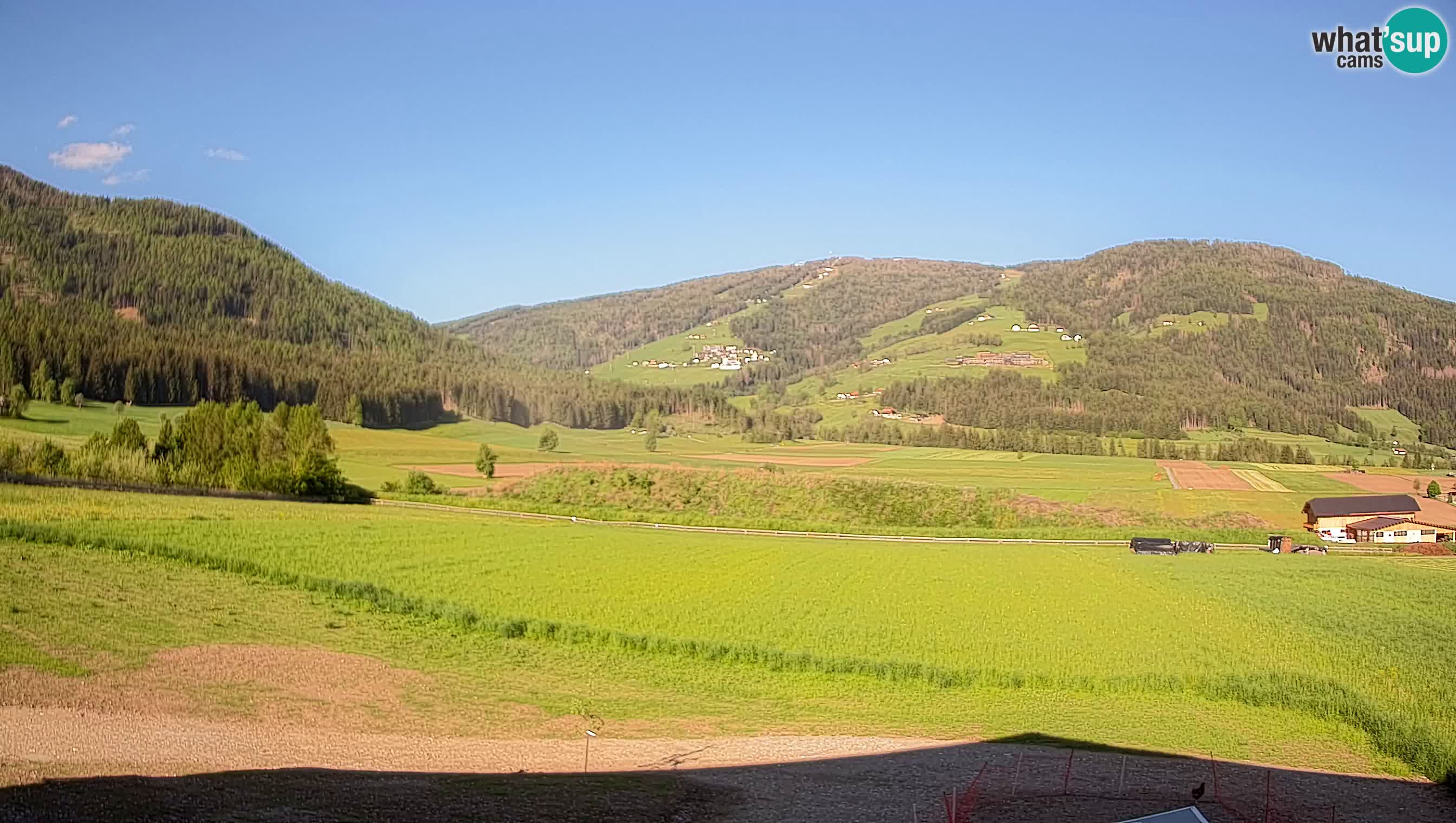 Web Kamera Olang | Kronplatz pogled sa apartmanov Sottla