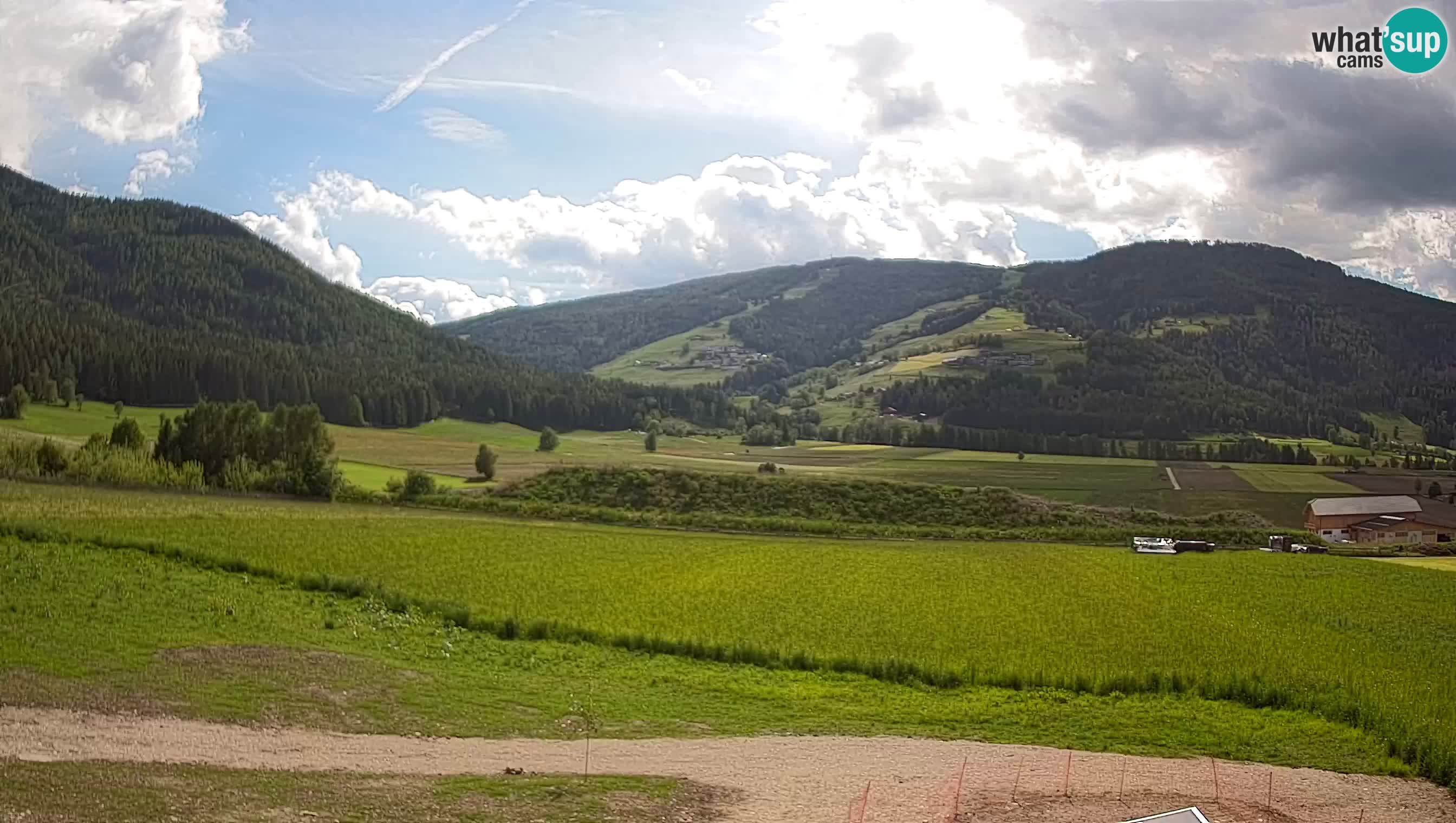 Livecam Olang | Kronplatz view from Sottla apartments