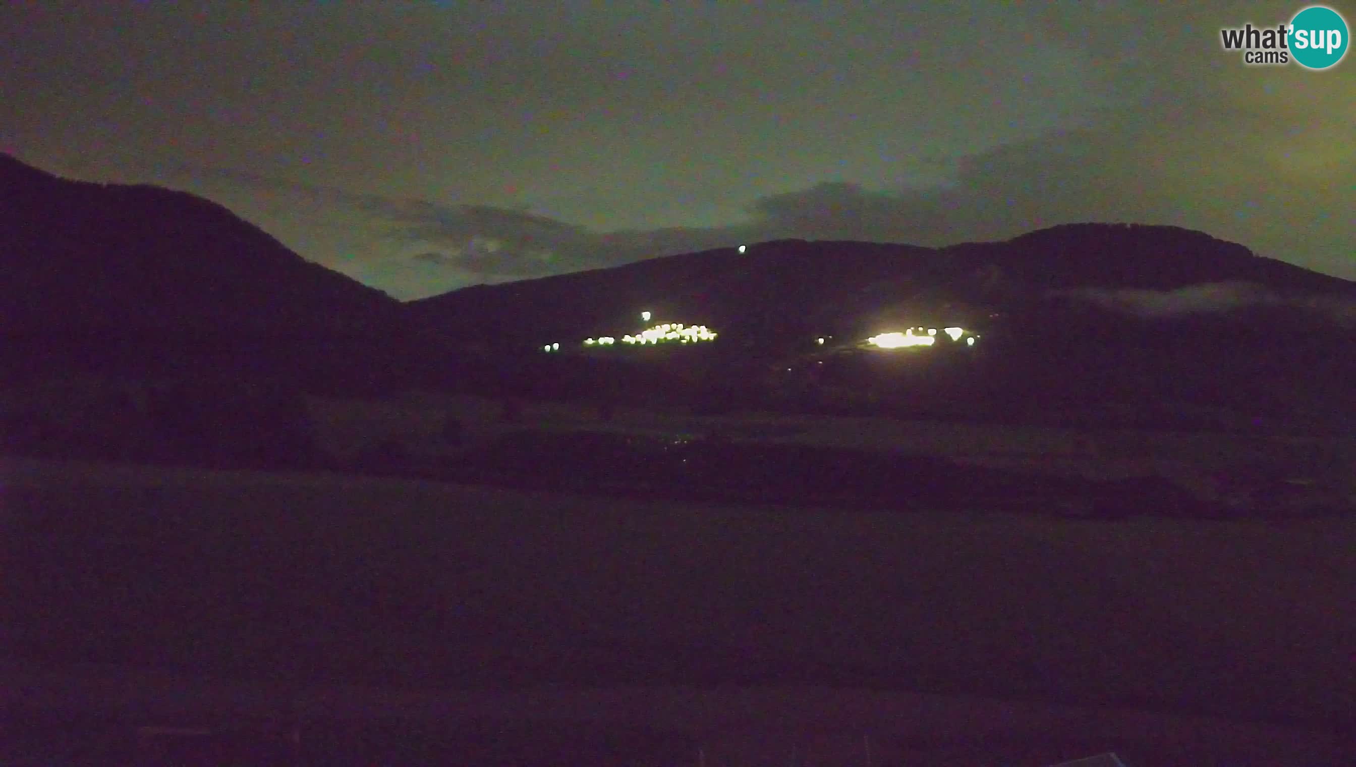 Webkamera Olang | Blick auf den Kronplatz von den Sottla Apartments