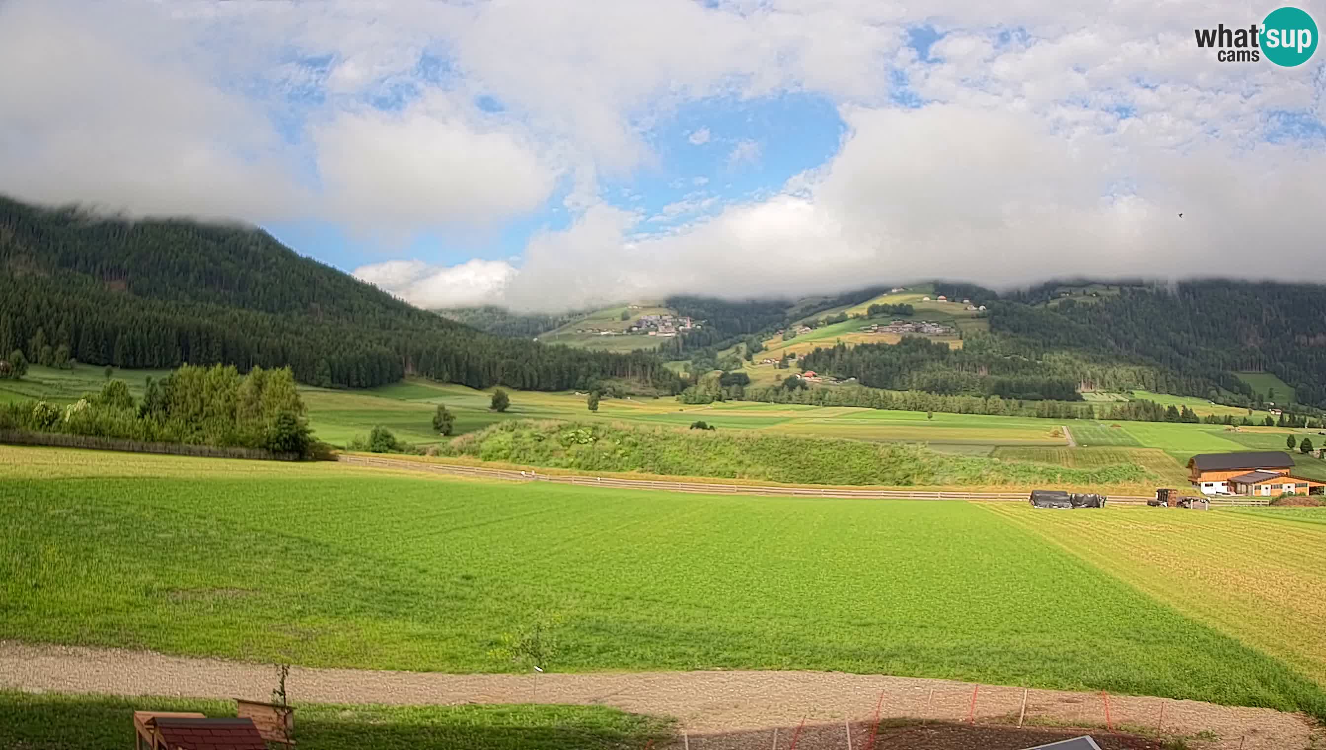 Livecam Olang | Kronplatz view from Sottla apartments
