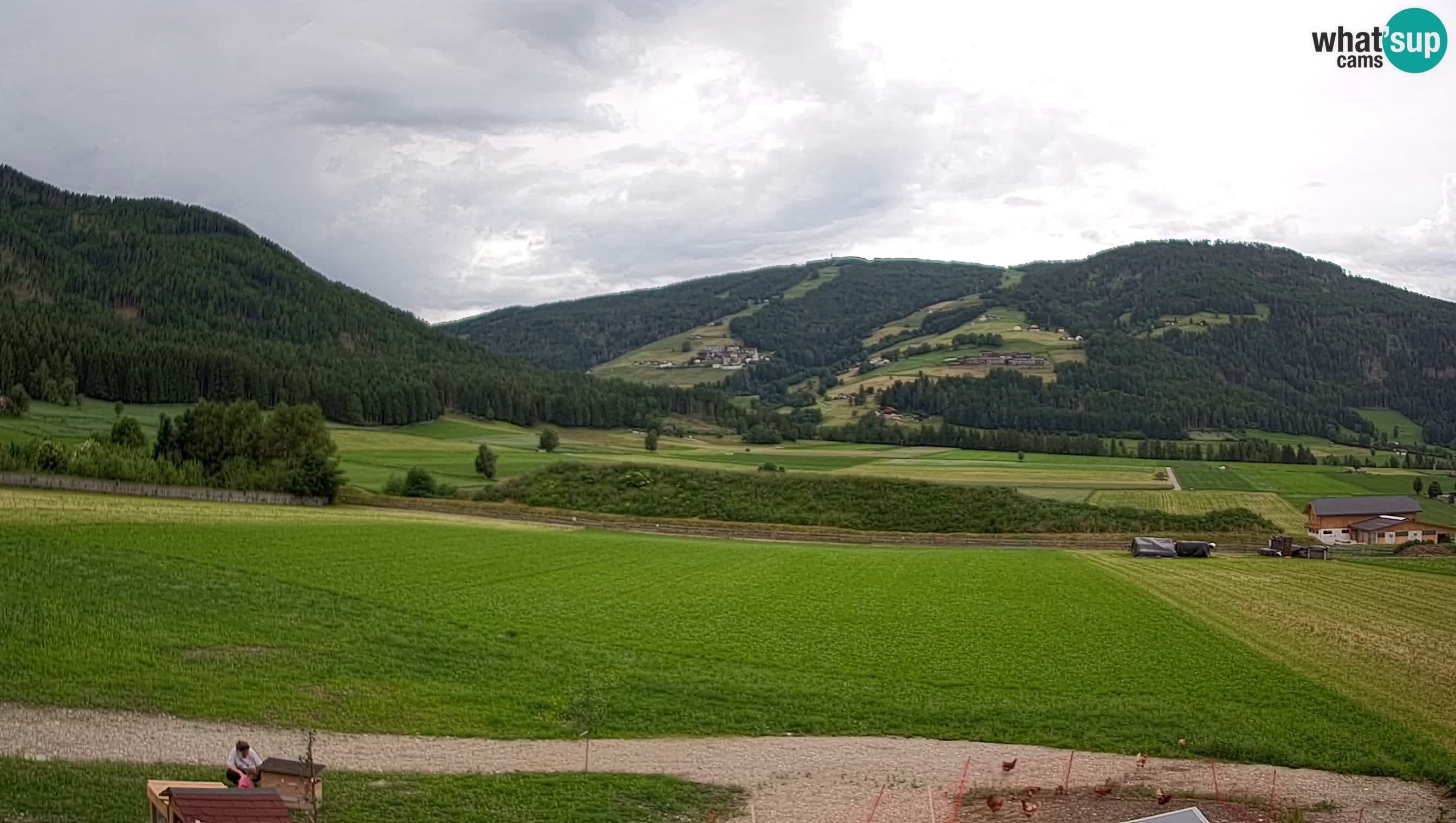 Web Kamera Olang | Kronplatz pogled sa apartmanov Sottla