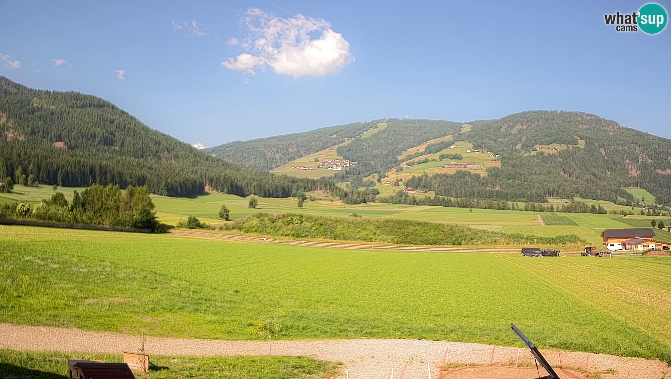 Livecam Olang | Kronplatz view from Sottla apartments