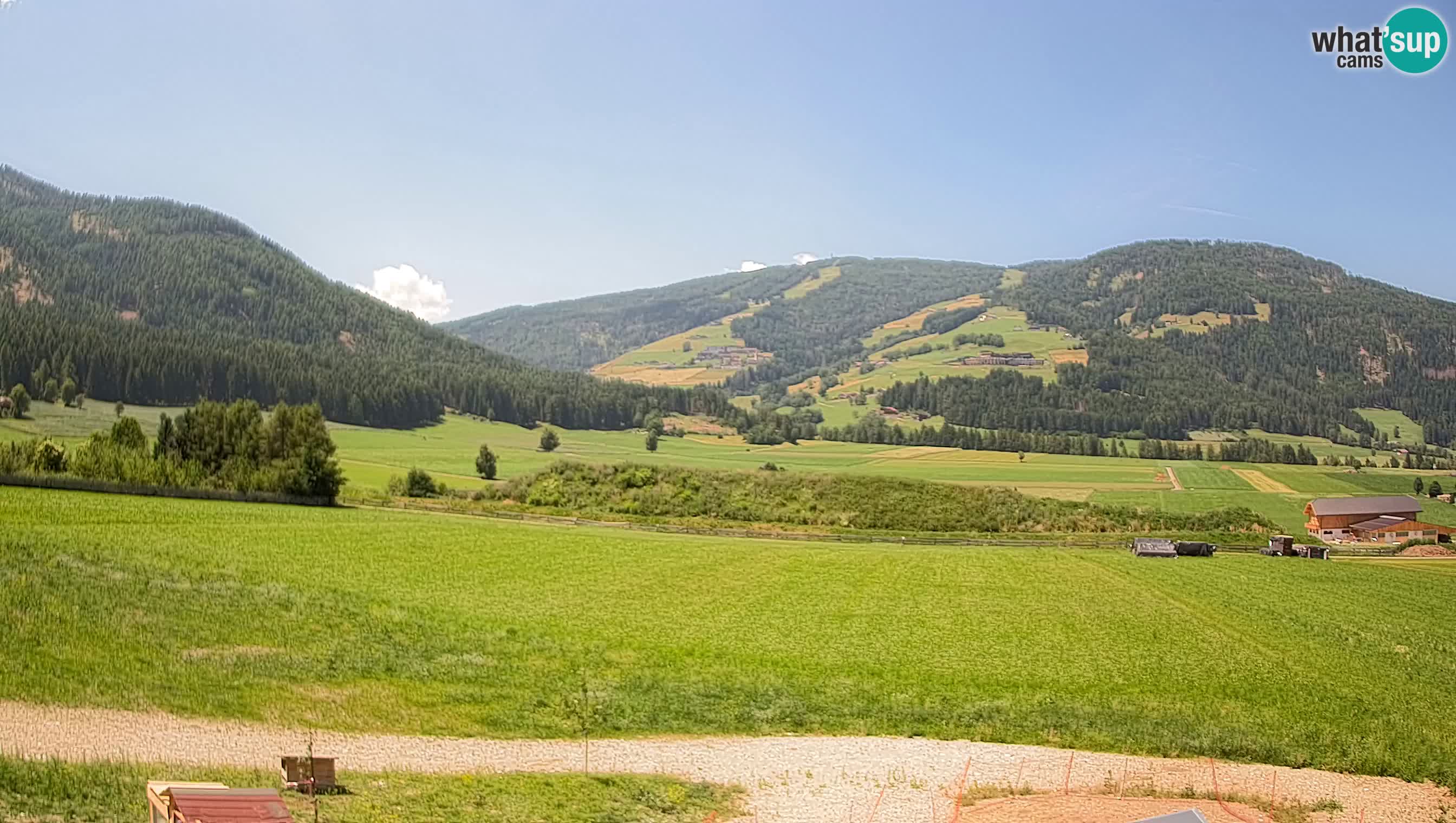 Livecam Olang | Kronplatz view from Sottla apartments