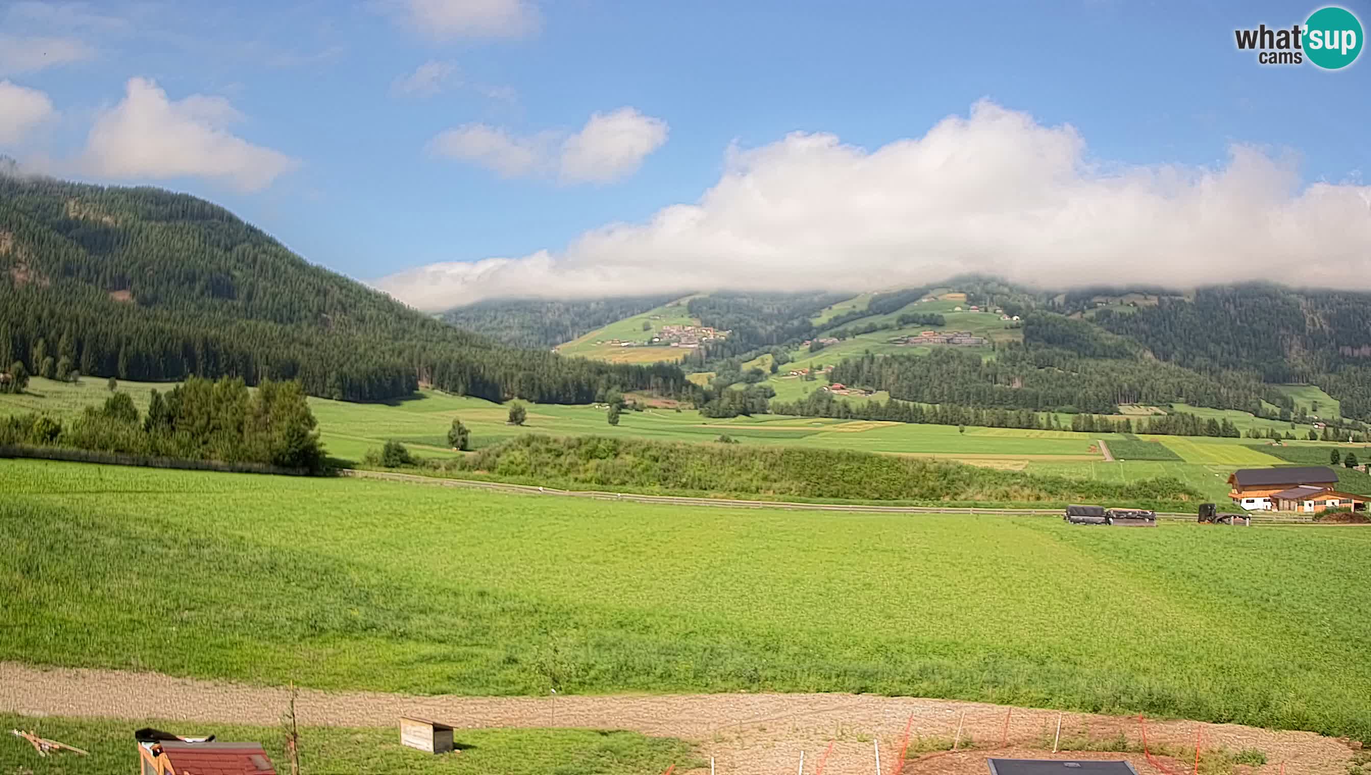 Livecam Olang | Kronplatz view from Sottla apartments