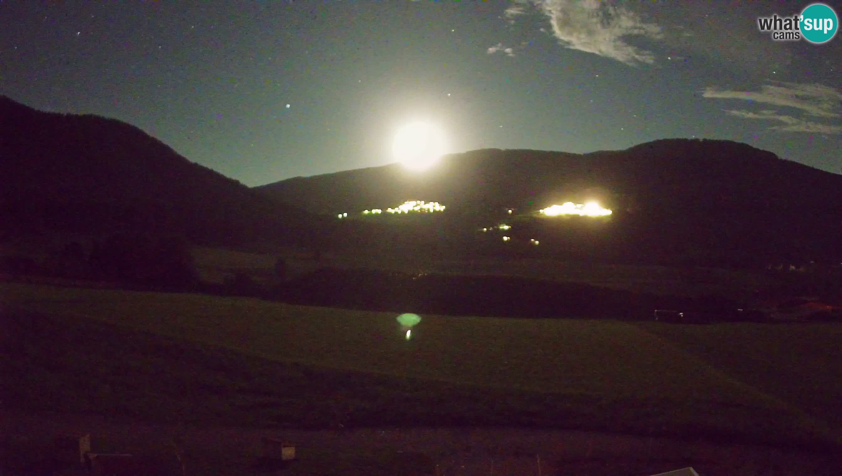 Webkamera Olang | Blick auf den Kronplatz von den Sottla Apartments
