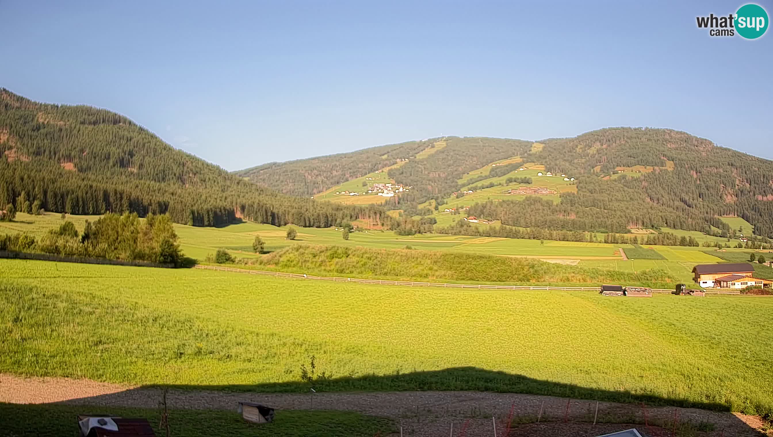 Livecam Olang | Kronplatz view from Sottla apartments