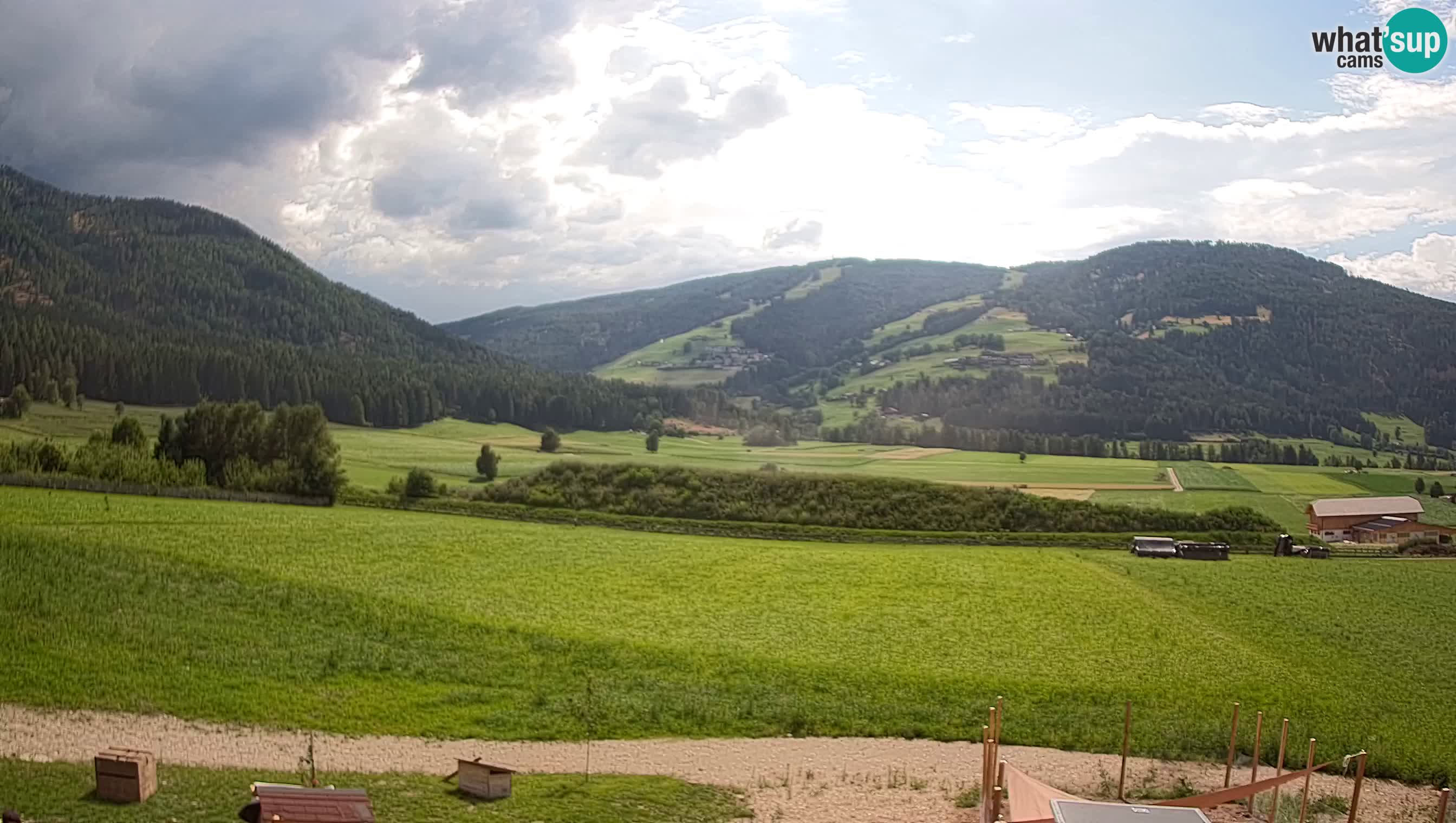 Livecam Olang | Kronplatz view from Sottla apartments