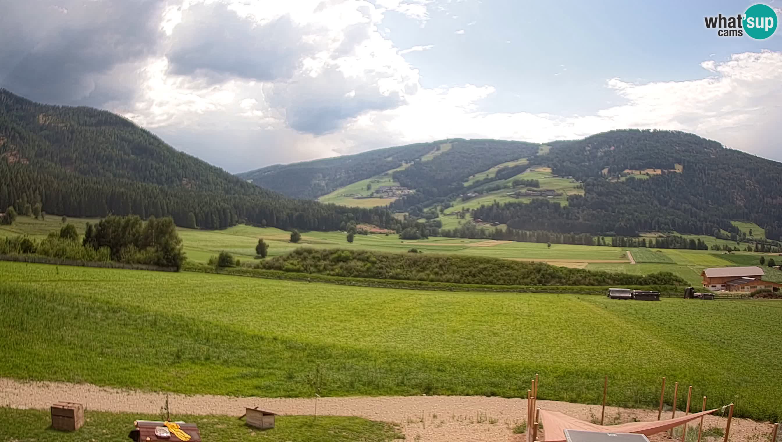 Livecam Olang | Kronplatz view from Sottla apartments