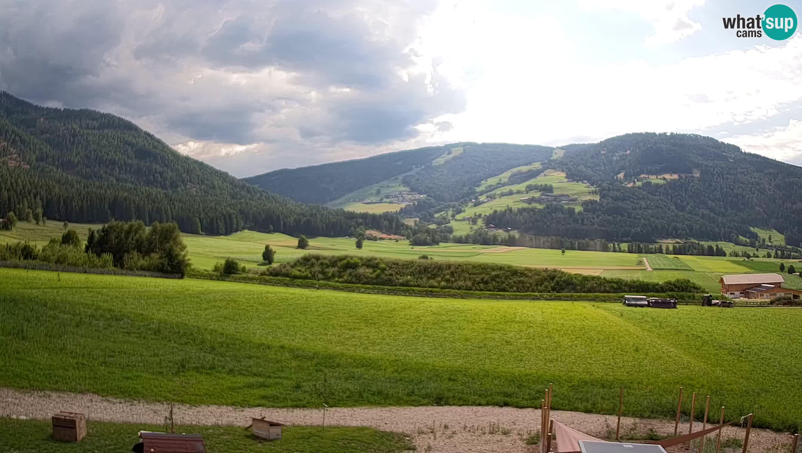 Web Kamera Olang | Kronplatz pogled sa apartmanov Sottla