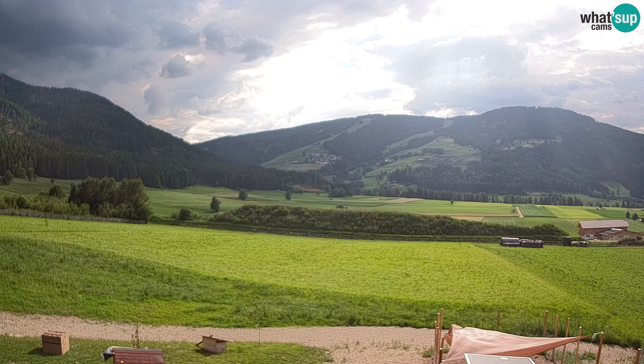 Livecam Olang | Kronplatz view from Sottla apartments