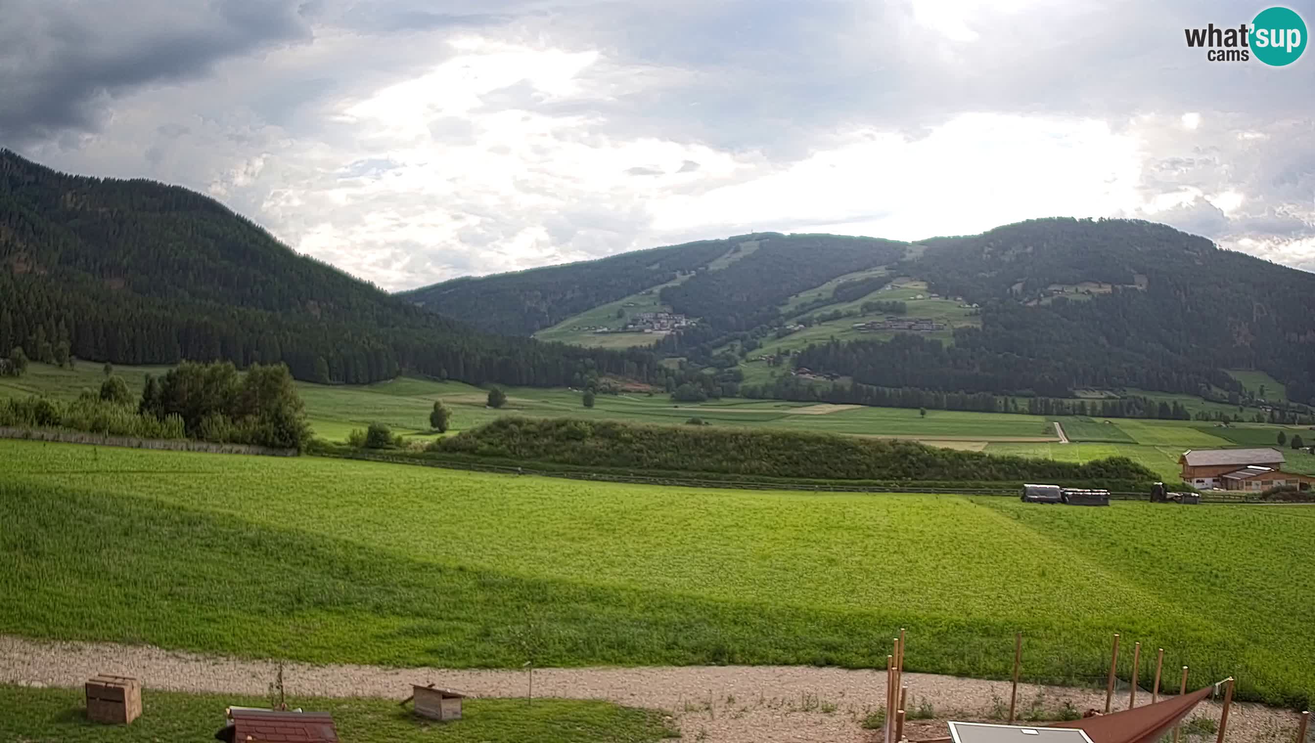 Livecam Olang | Kronplatz view from Sottla apartments