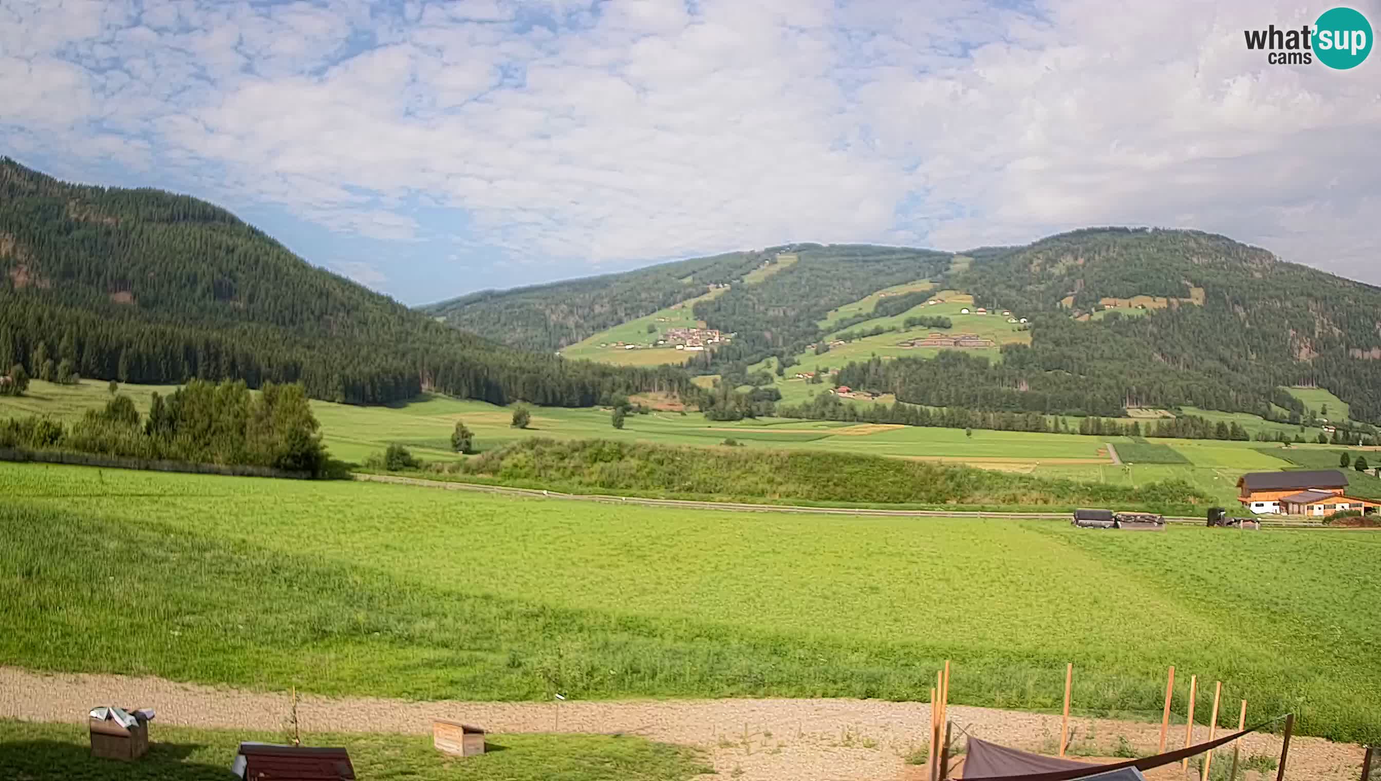 Livecam Olang | Kronplatz view from Sottla apartments