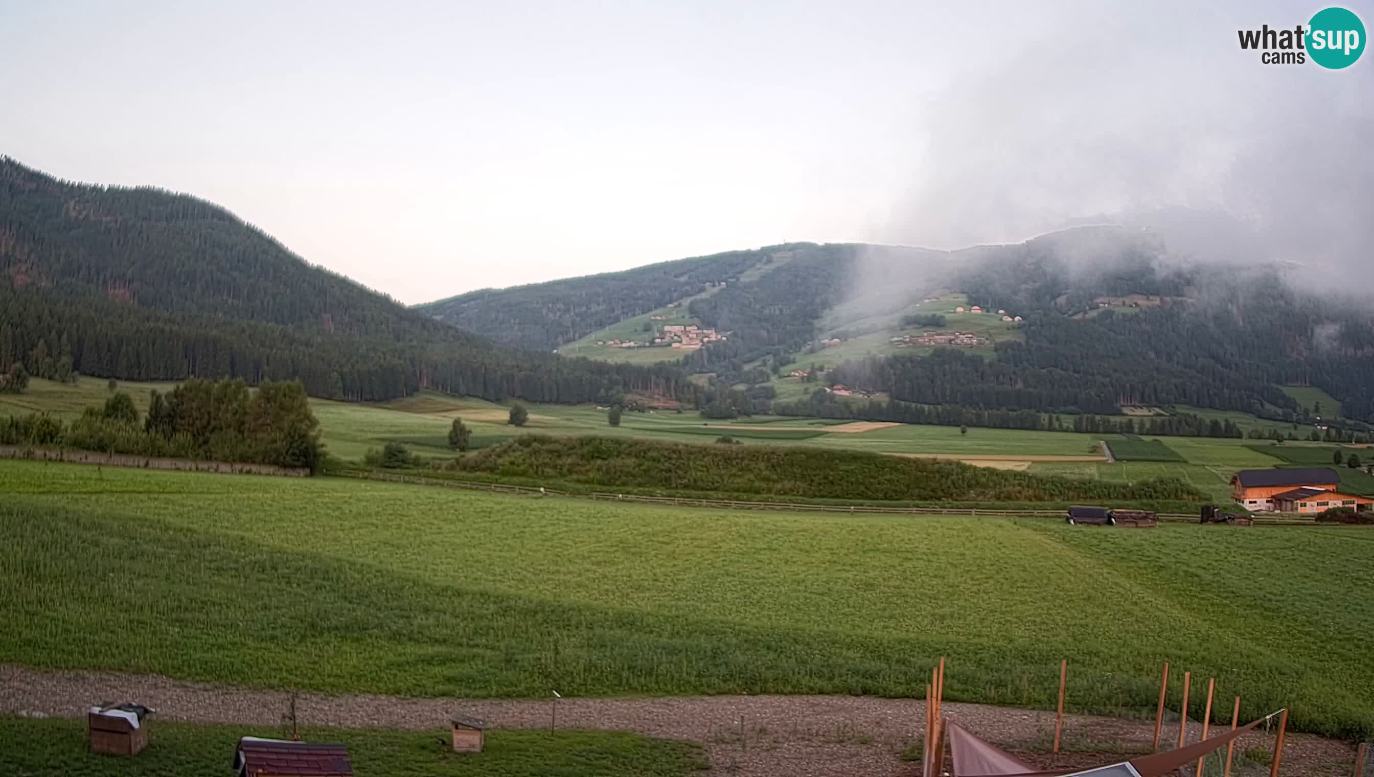 Livecam Olang | Kronplatz view from Sottla apartments